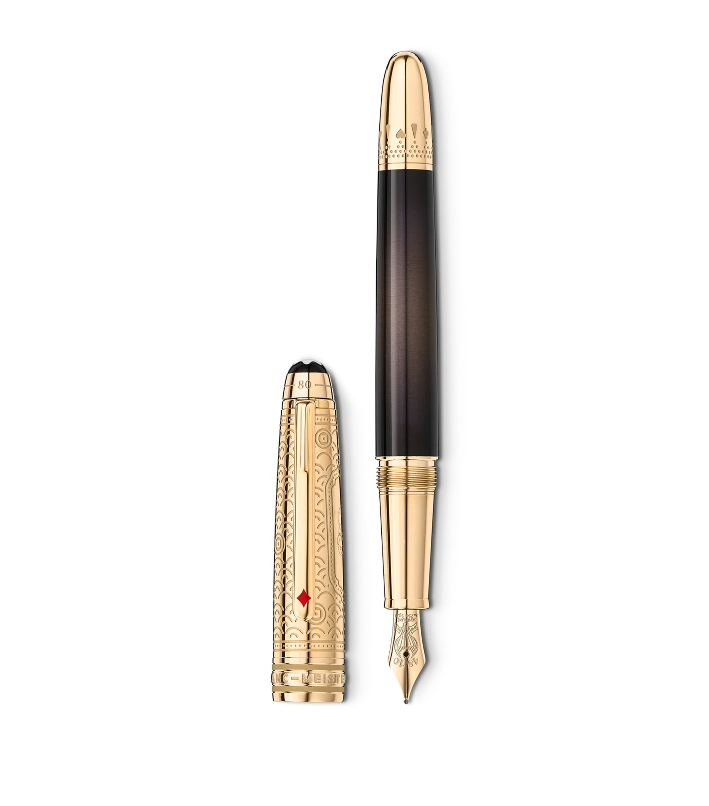 MONTBLANC MEISTERSTÜCK AROUND THE WORLD IN 80 DAYS DOUÉ CLASSIQUE BALLPOINT PEN 