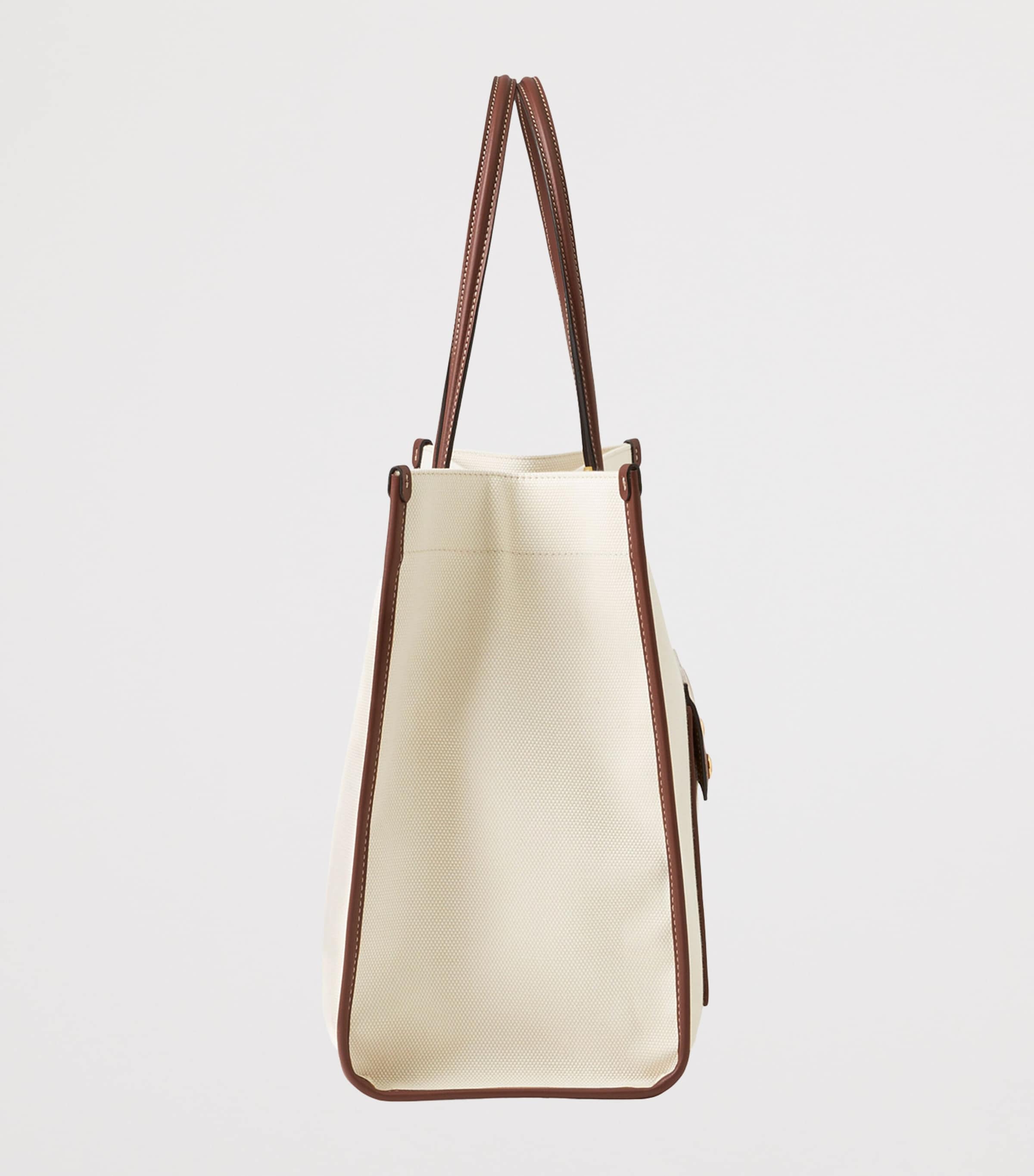 Small Freya Tote Bag NATURAL/TAN Image 4