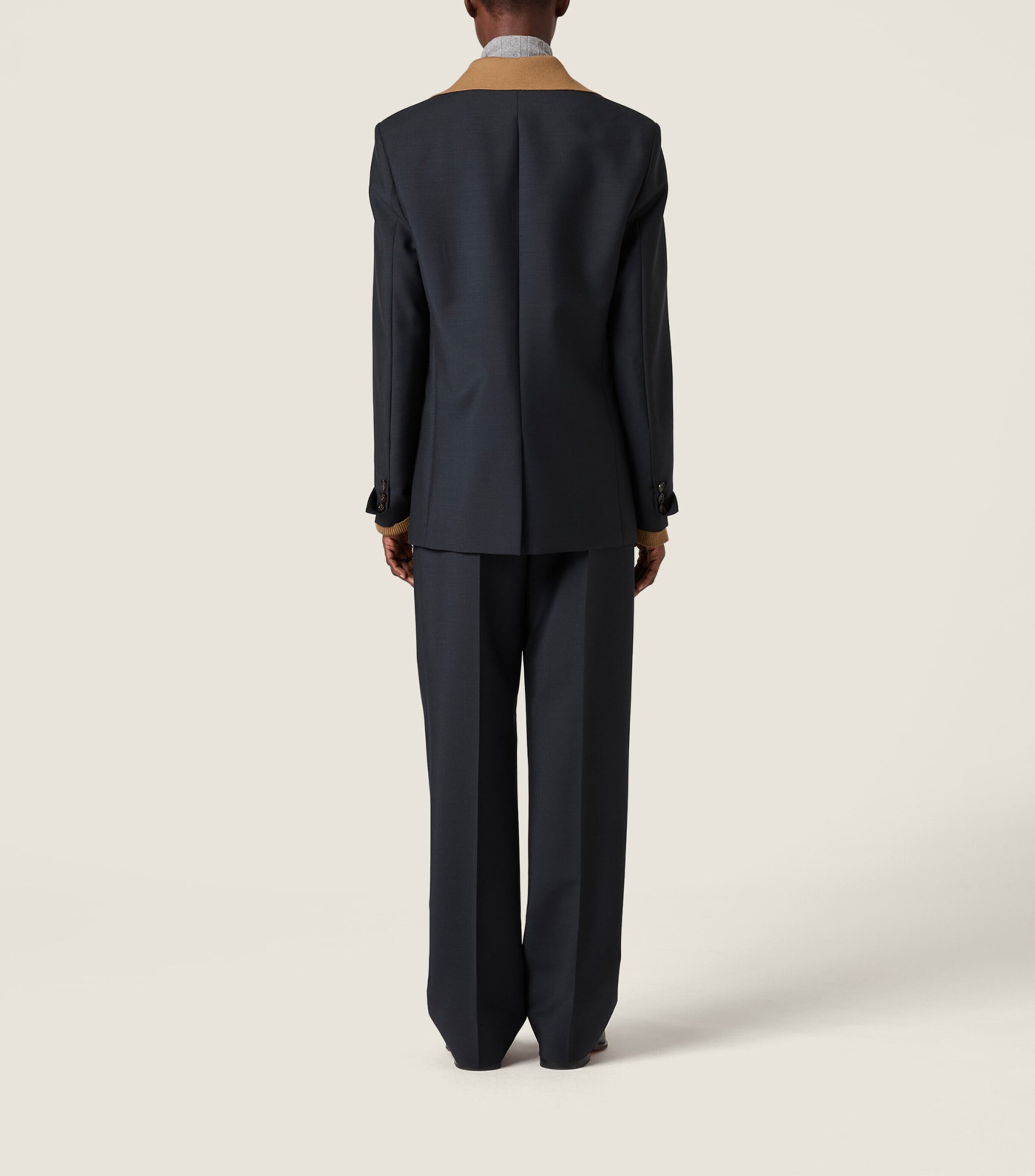 Miu Miu Womens Mohair-Wool Blazer Image 3