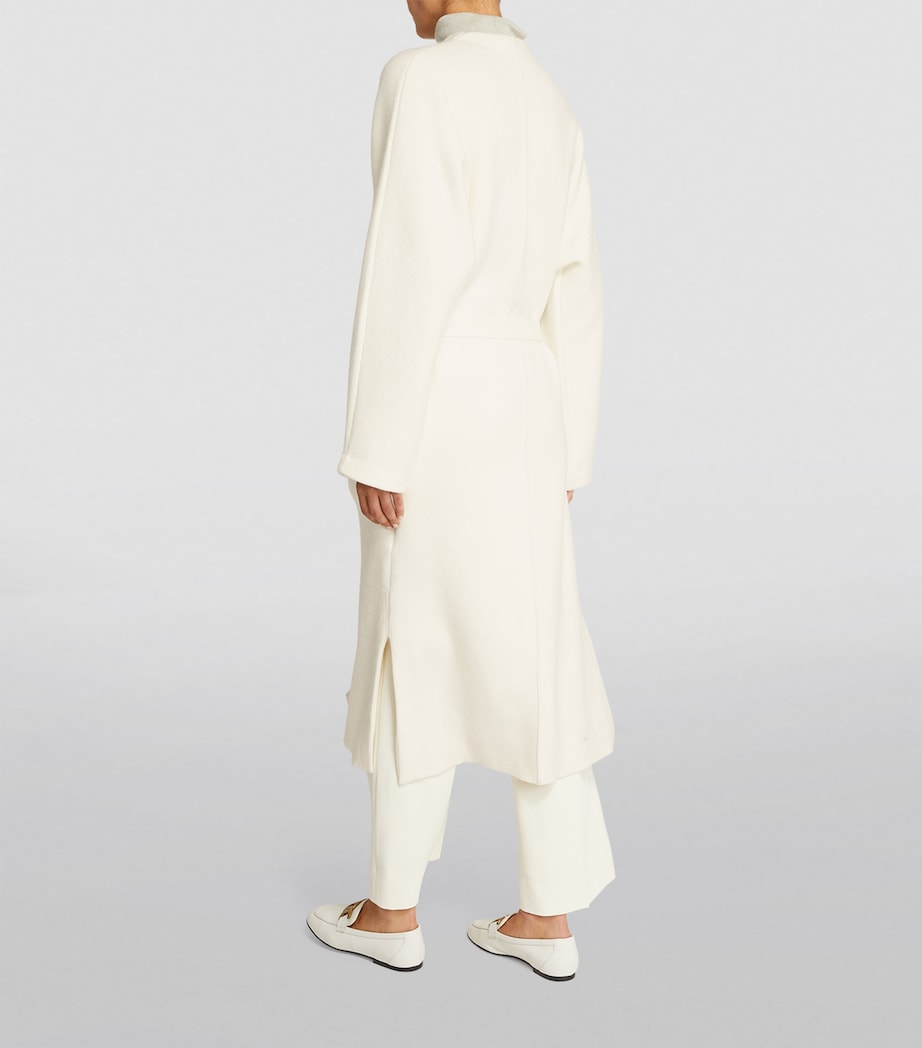 Mink-Pocket Wrap-Around Coat C11 Image 4