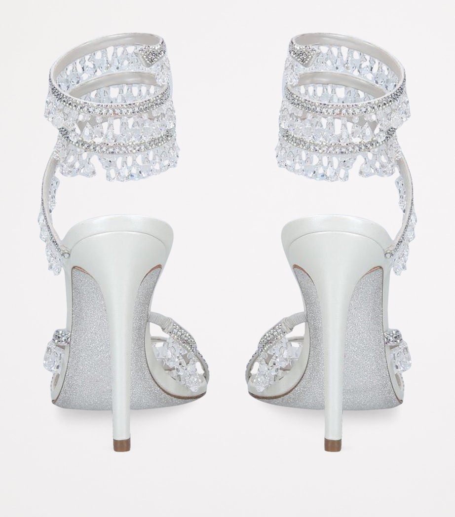 Satin Chandelier Sandals 105 GREY/LIGHT Image 2
