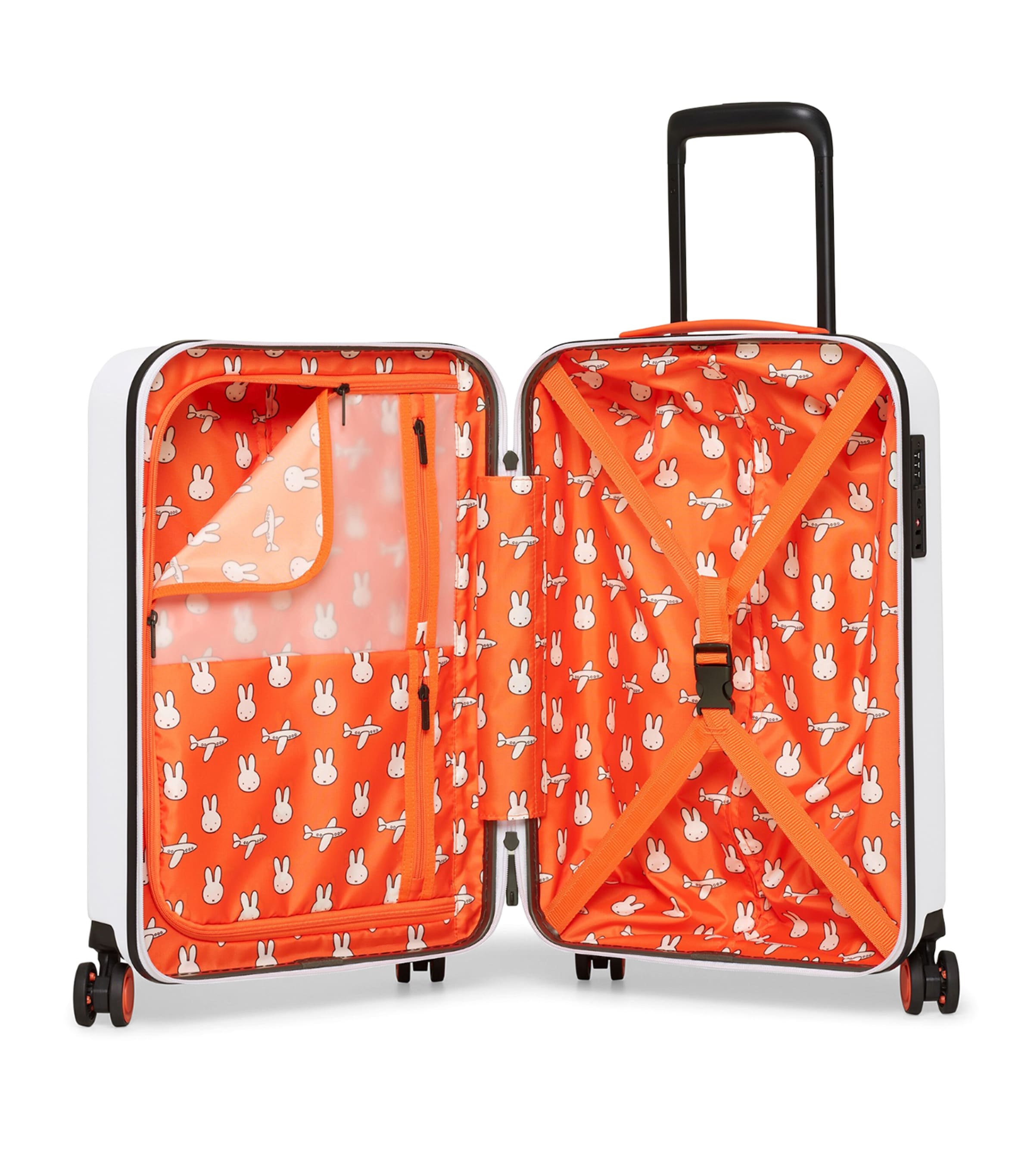 MIFFY Hardside Carry-On Suitcase (55cm) White Image 2