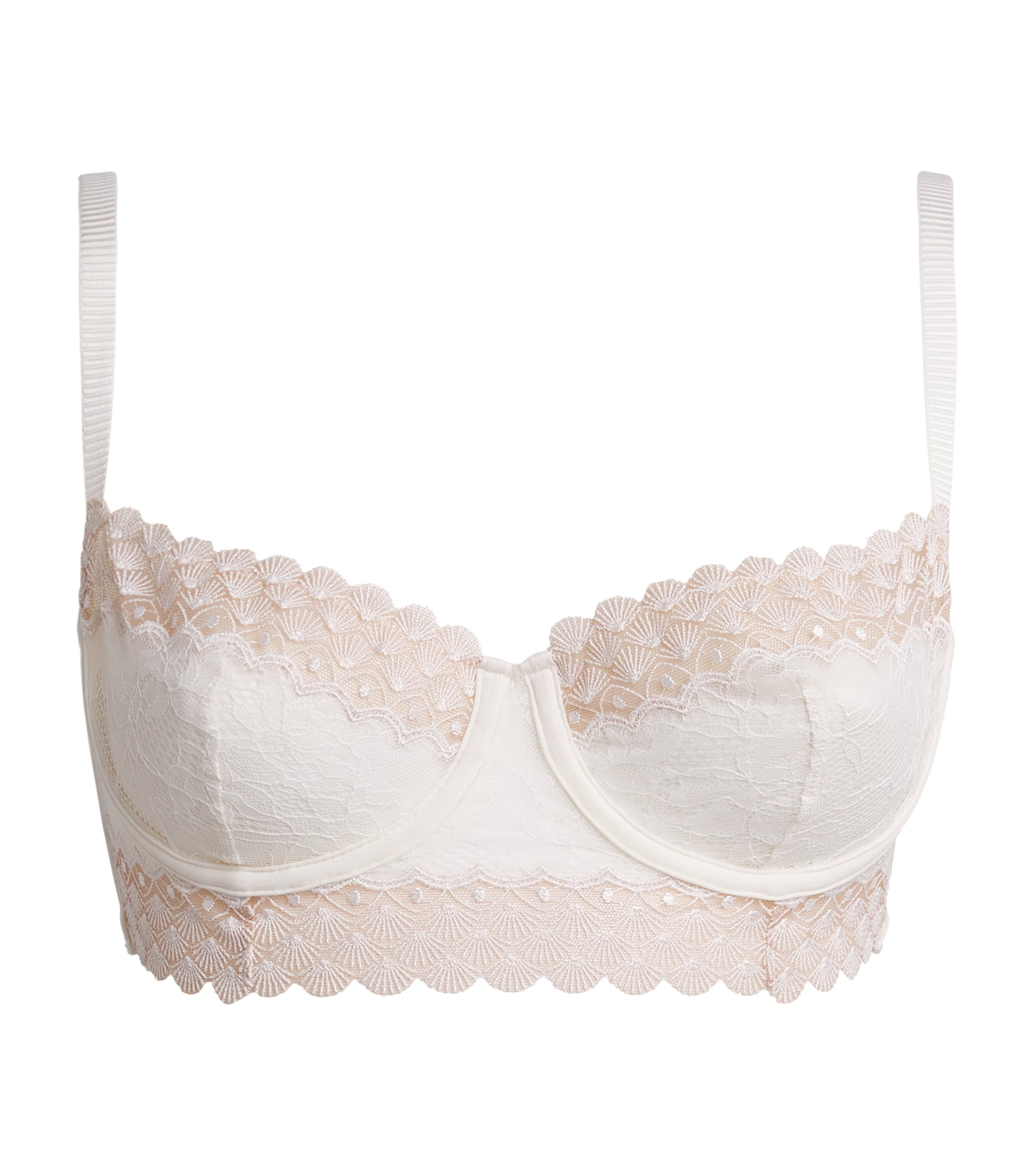 Simone Perele Lace Radieuse Bra Natural
