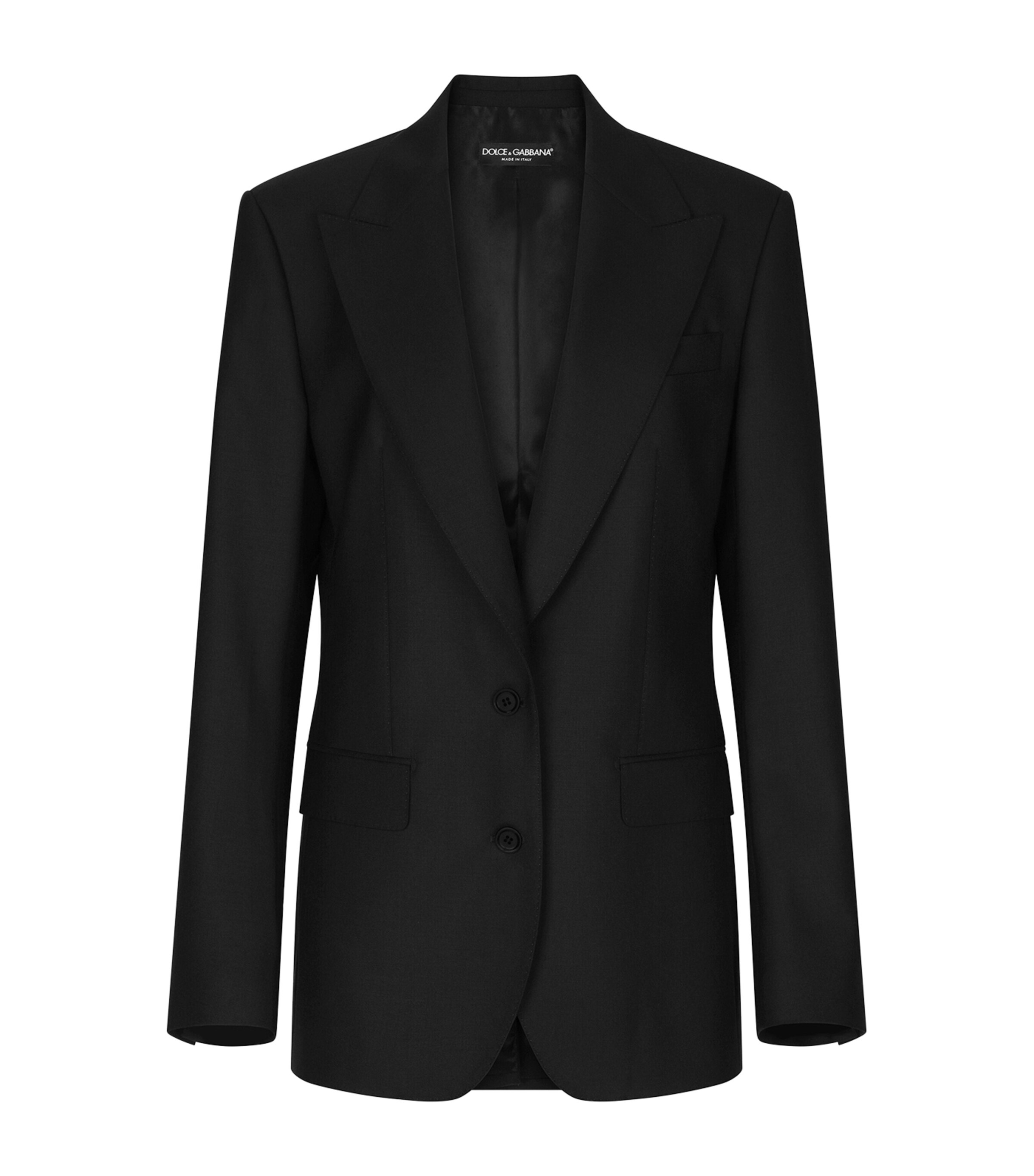 Dolce & Gabbana Brown Wool Blazer