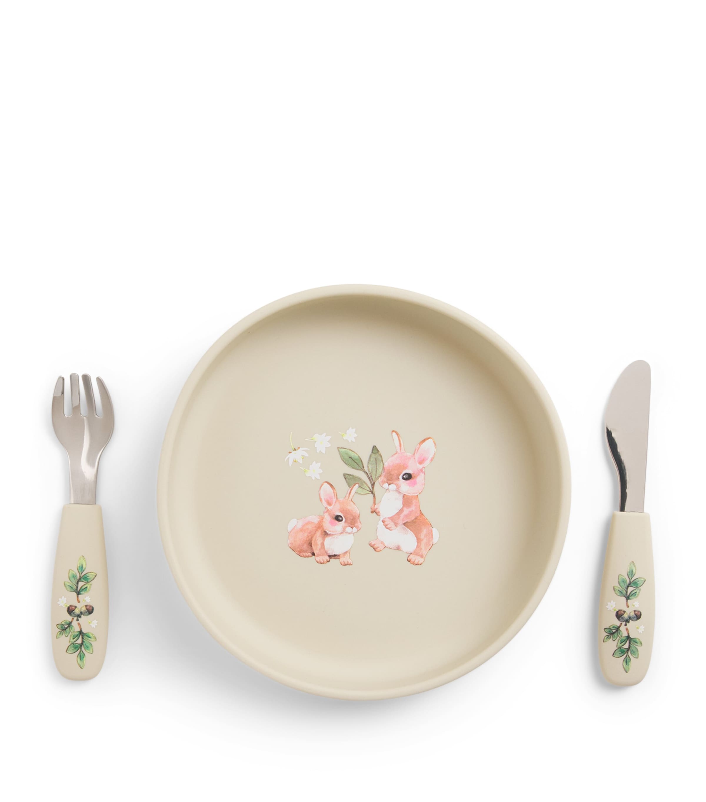 Elodie Silicone Bunny Darling Plate Set | Harrods UK