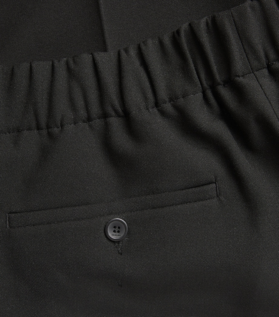 Oversized Tailored Trousers BLACK Image 5