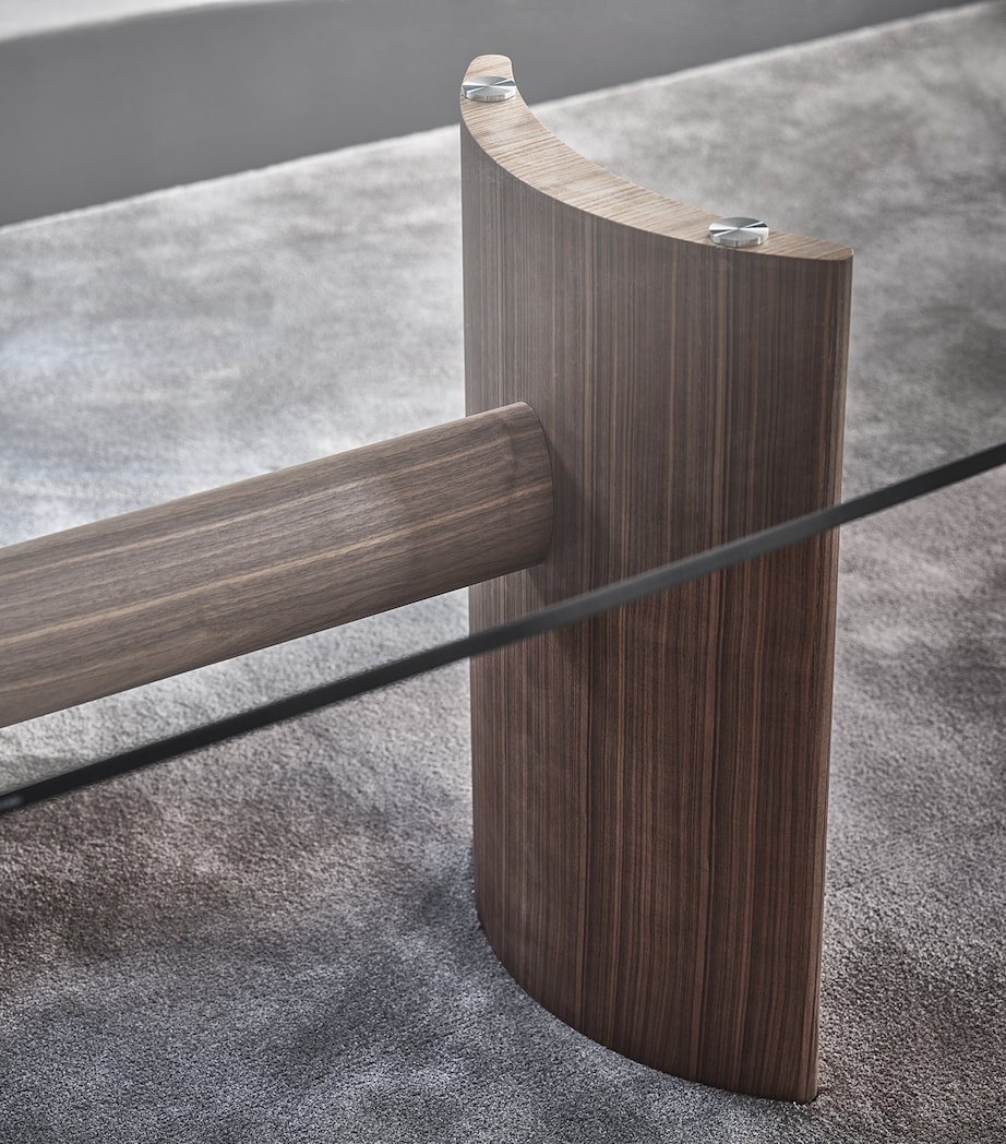 Walnut Beam Dining Table WALNUT Image 4