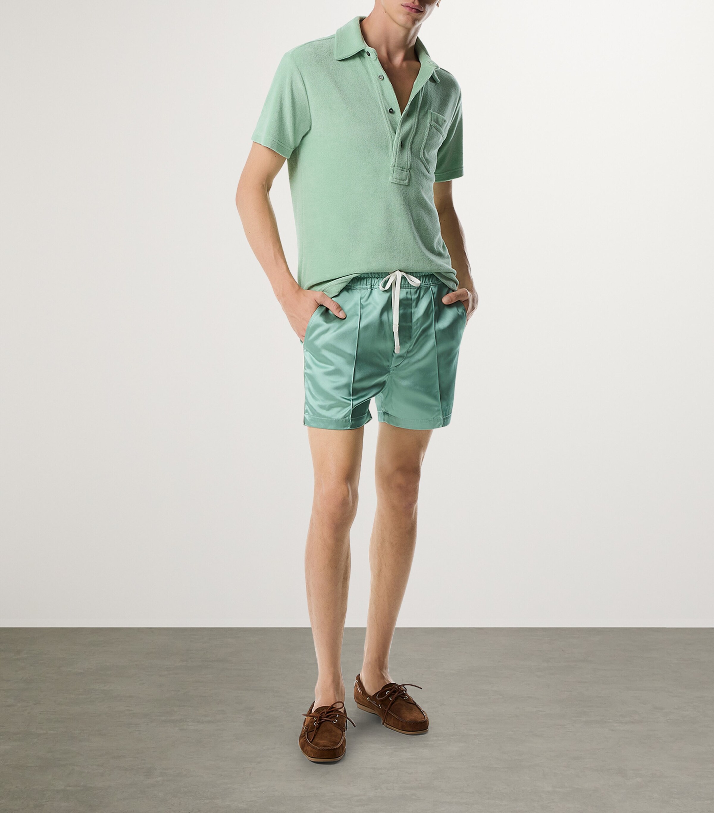 TOM FORD Towelling Polo Shirt | Men Clothing | Polo Shirts | Designers | Tom Ford TOM FORD Towelling Polo Shirt | Men Clothing | Polo Shirts | Designers | Tom Ford