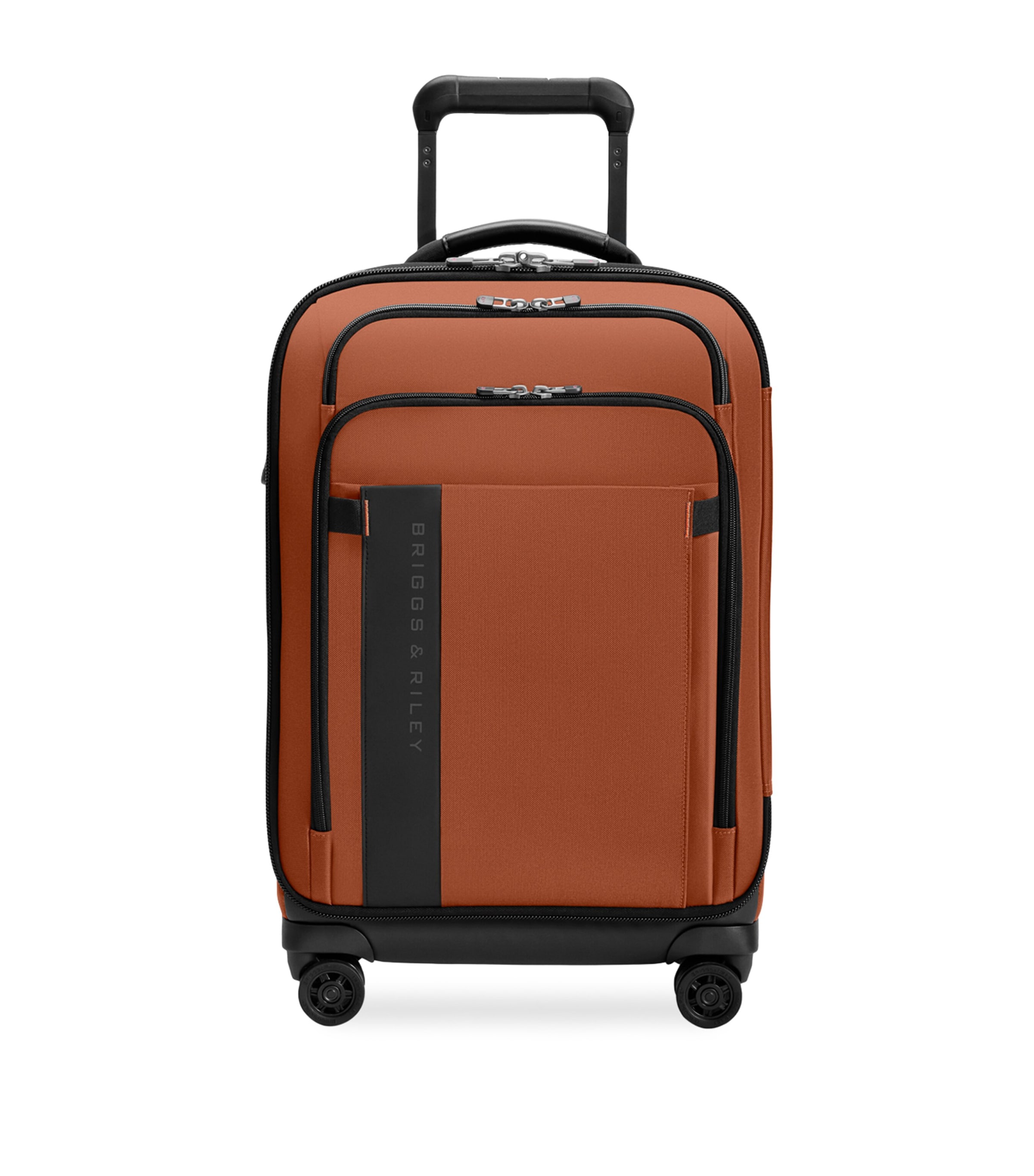Briggs & Riley Zdx Essential Carry-on Spinner Suitcase In Orange