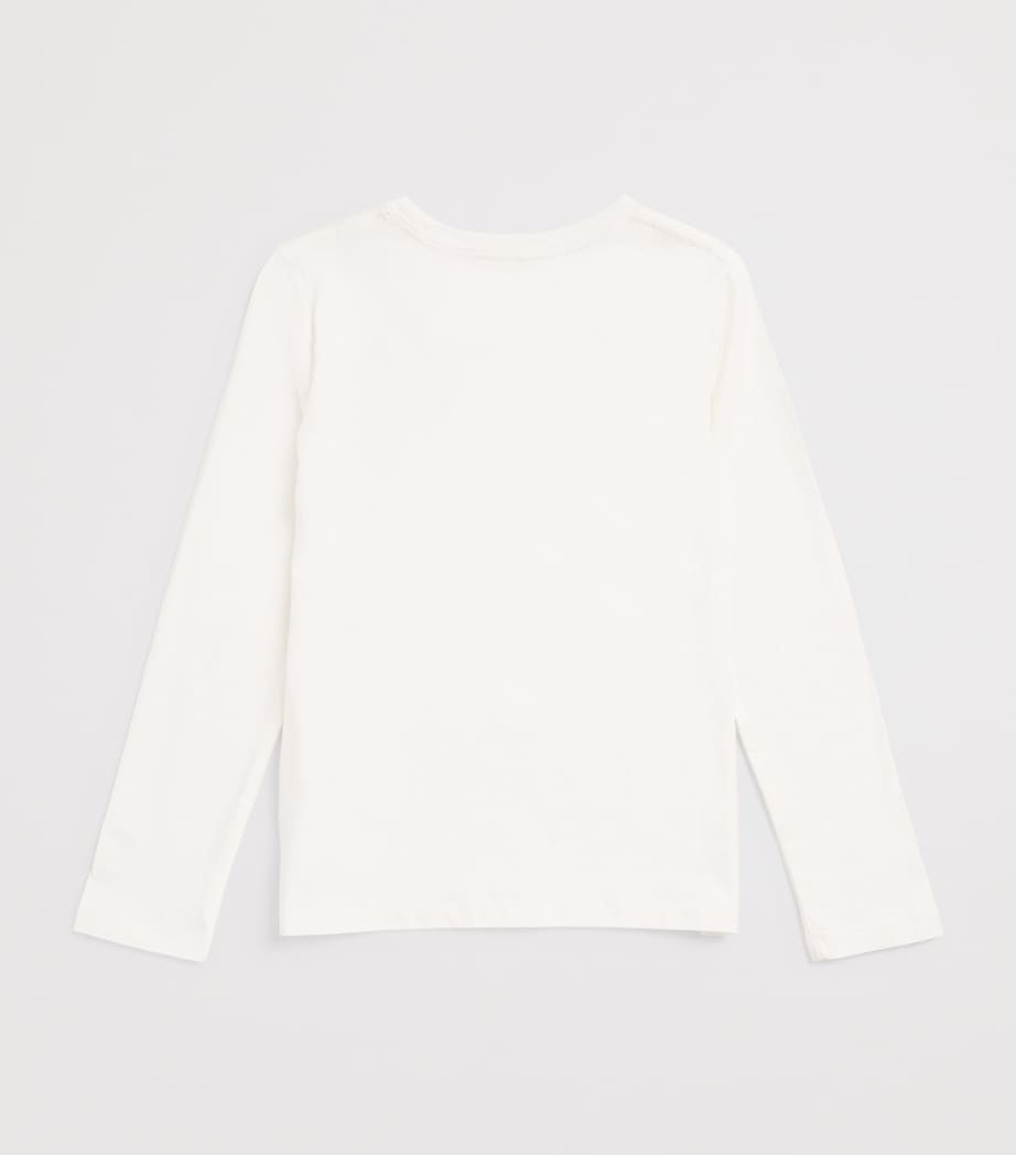 Bear Graphic T-Shirt (7-14 Years) WHITE Image 2