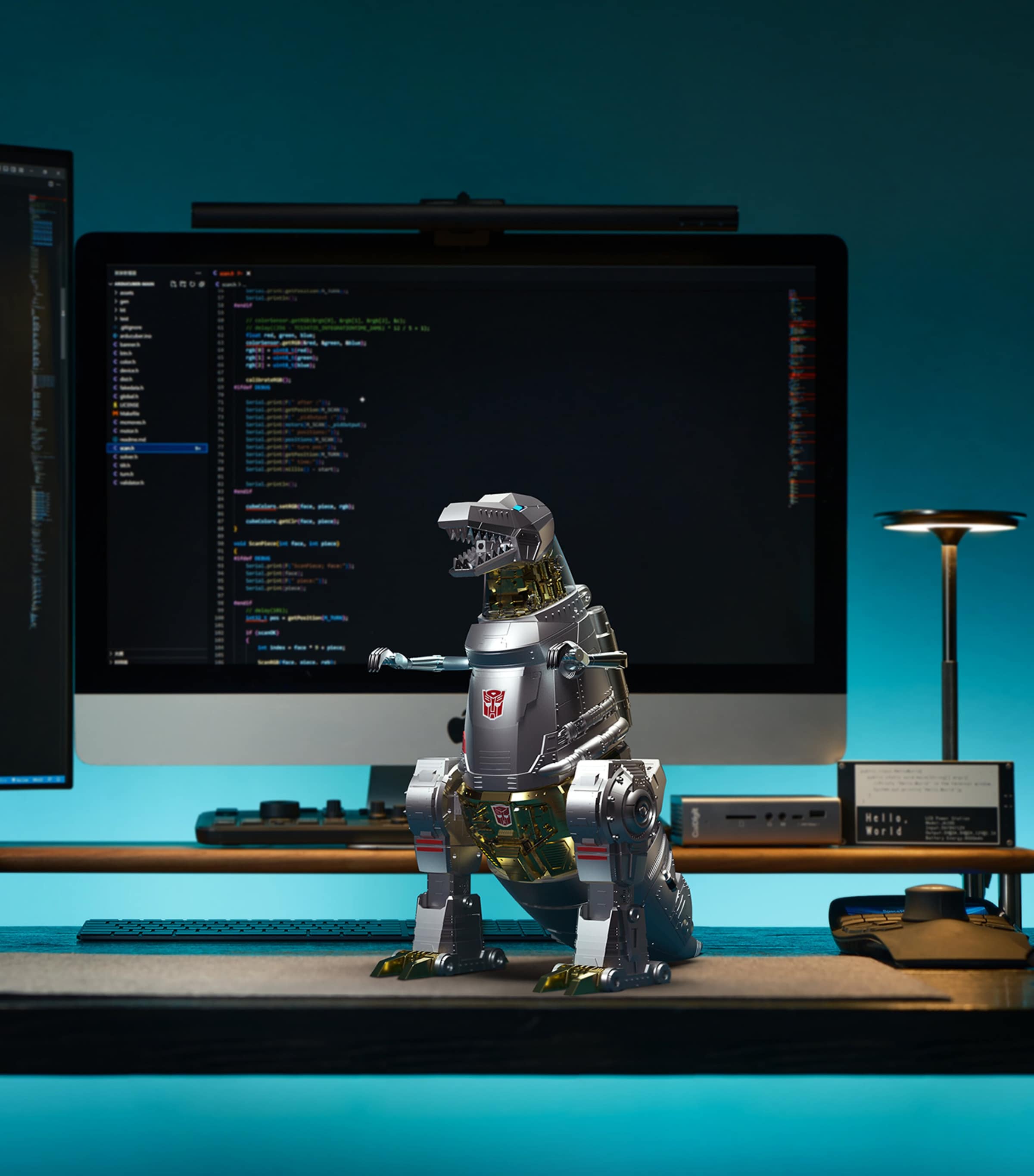 Flagship G1 Grimlock Robot Toy MULTI Image 5