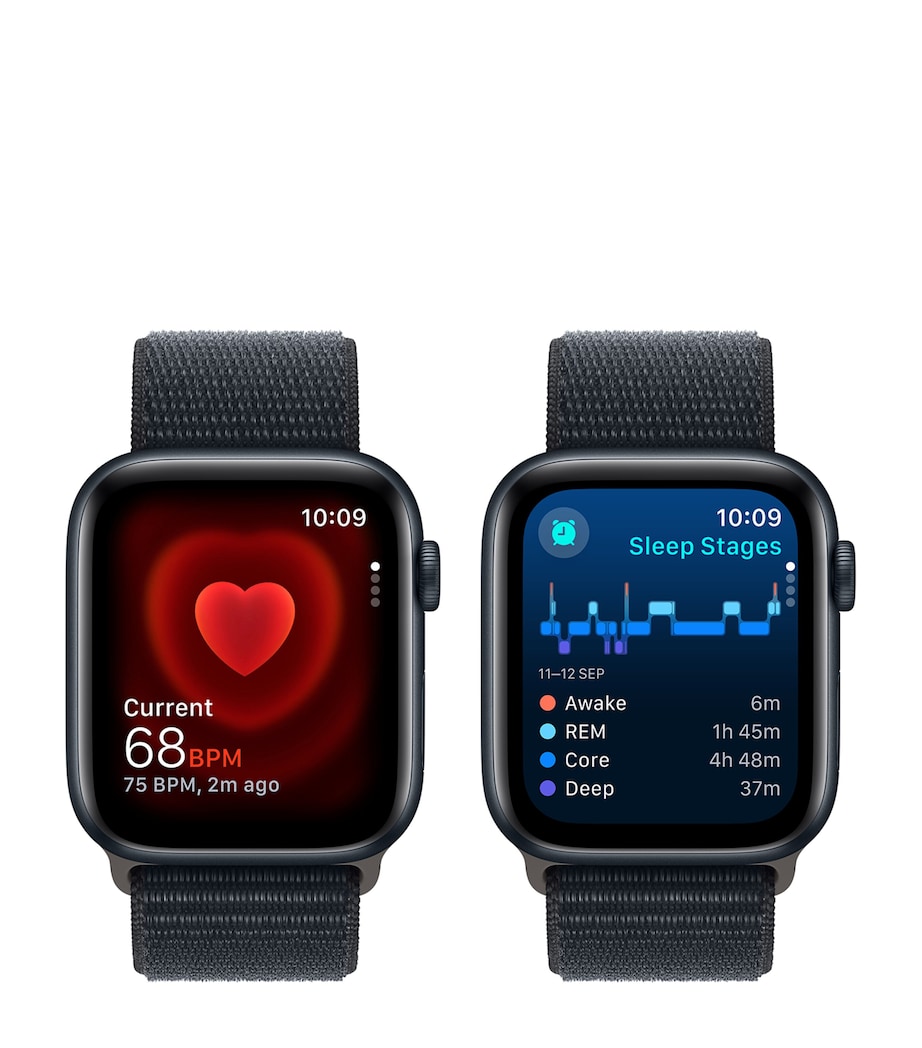 Apple Apple Watch SE 2023 – Midnight with Midnight Sport Loop, 44mm Midnight Image 2