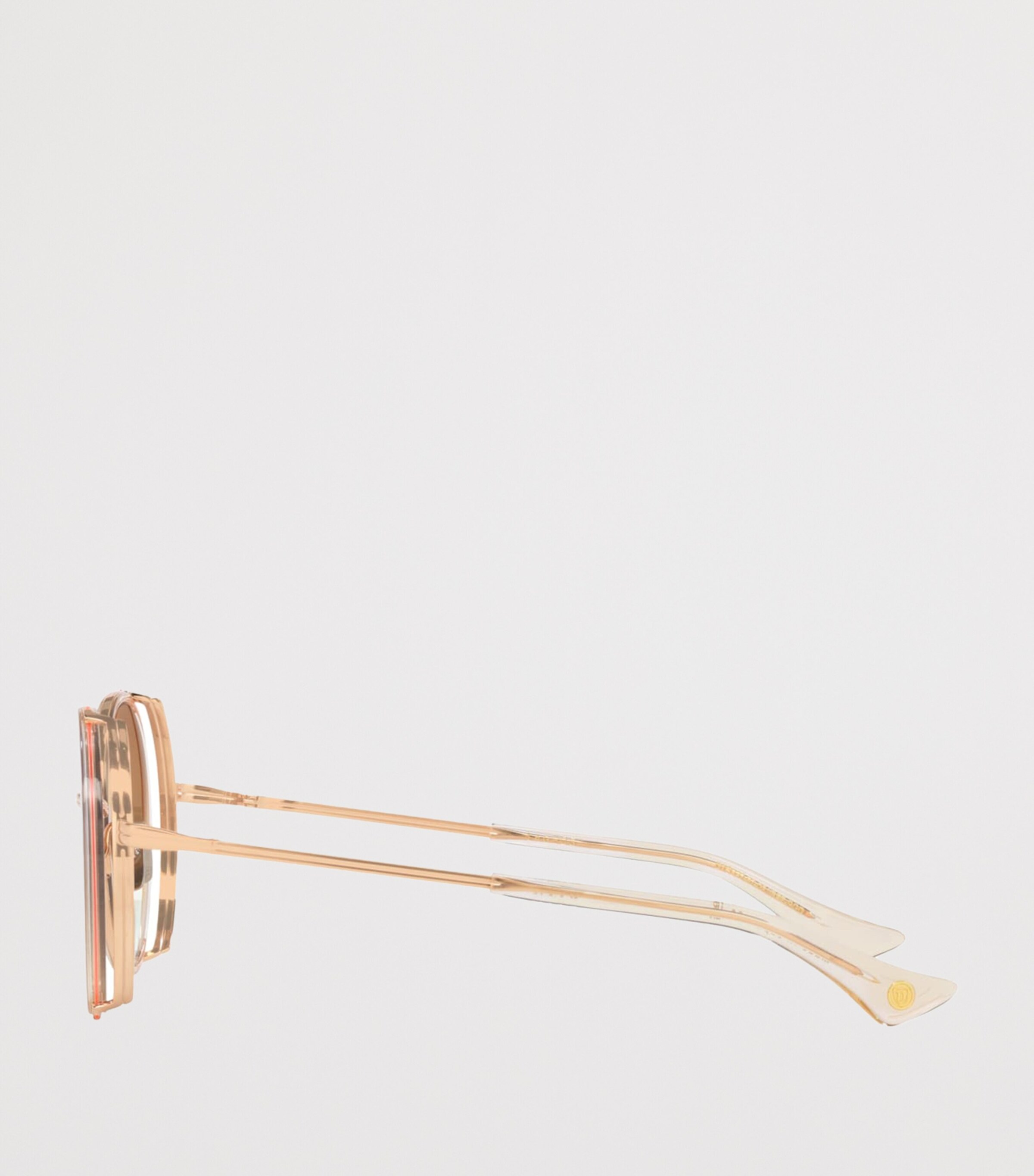 DITA Lageos Round Sunglasses Clear Image 3