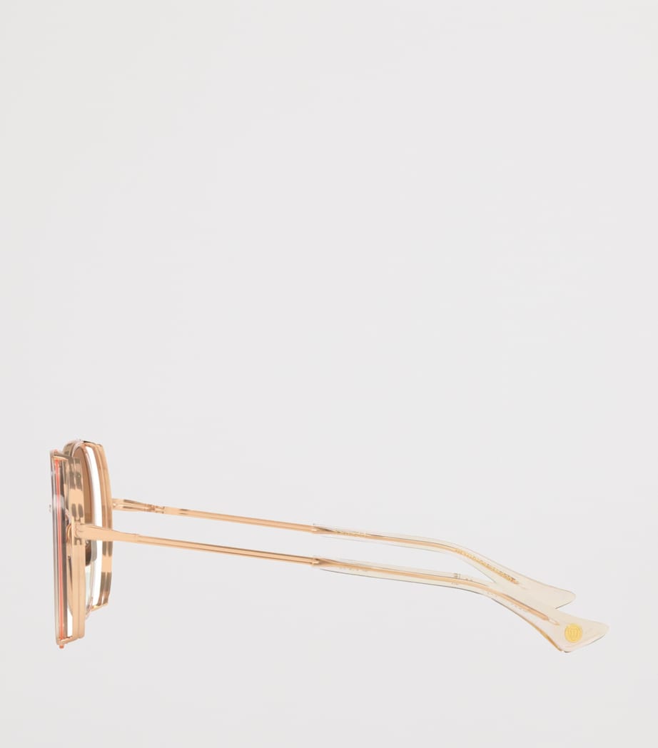 DITA Lageos Round Sunglasses Clear Image 3