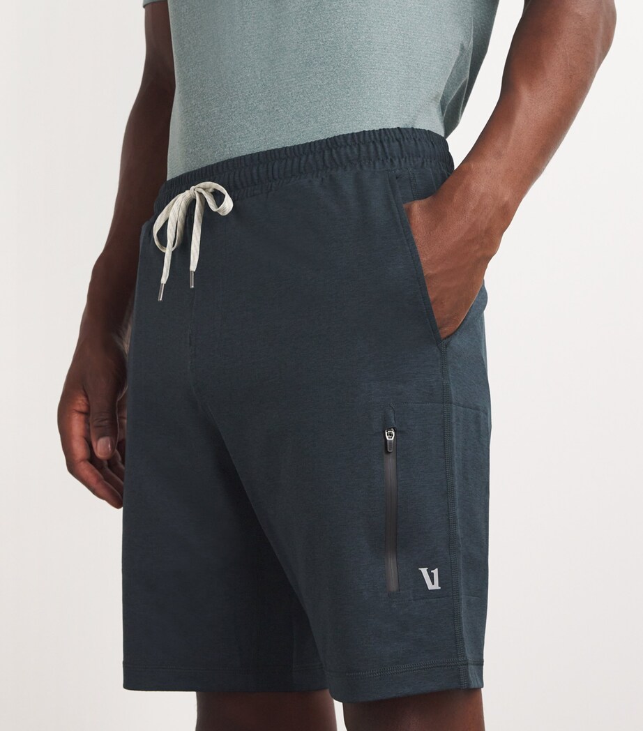 VUORI Mens Sunday Performance Sweatshorts Ink Heather Hin Image 6