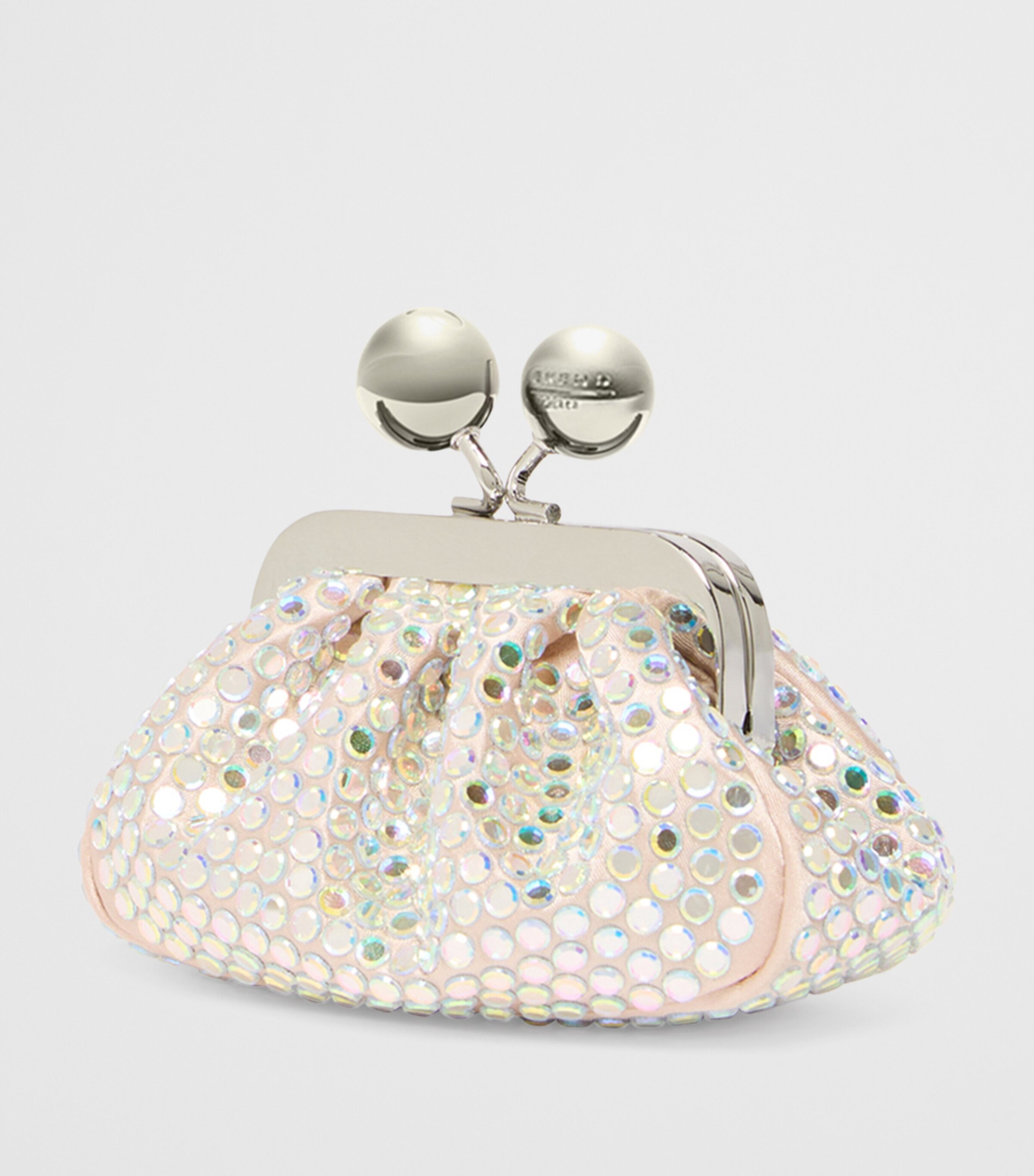 Weekend Max Mara Mini Embellished Pasticcino Clutch Bag Antique Rose Image 4
