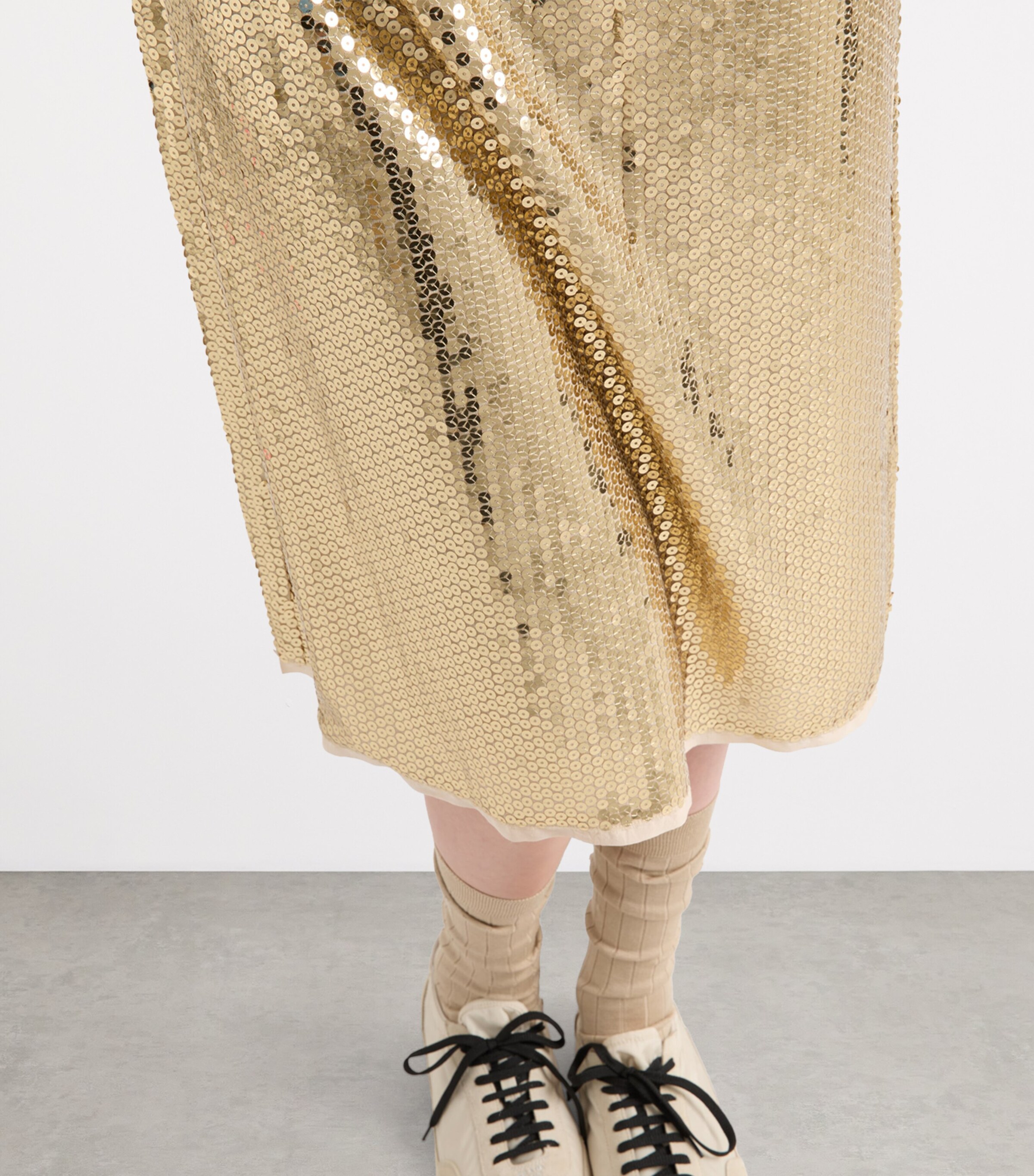 Sequinned Midi Dress F0056 Image 6