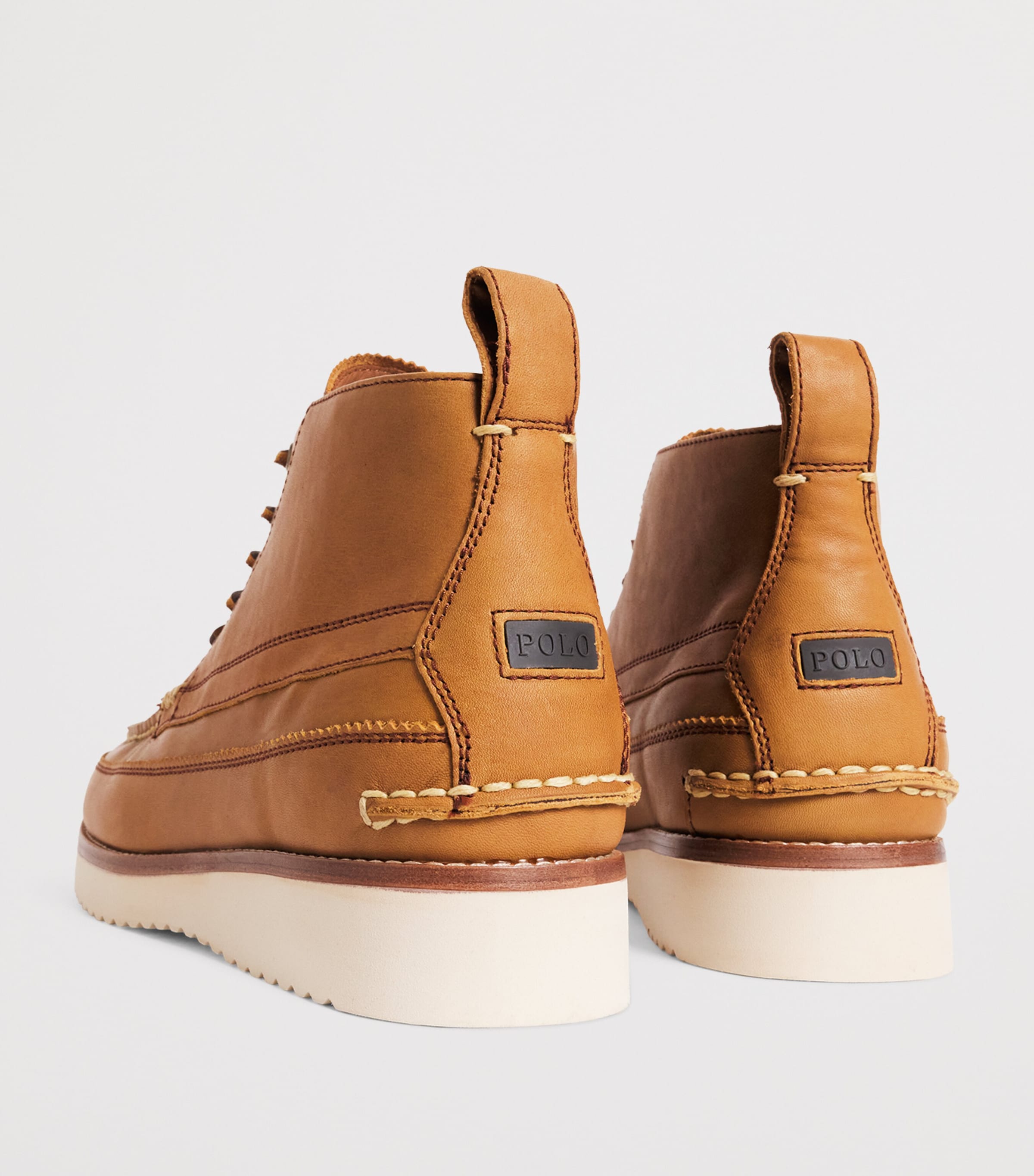 Leather Ranger Boots BROWN Image 7