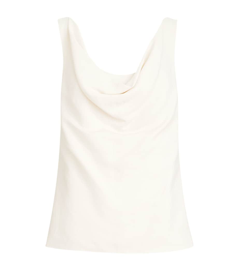 Twill Draped Top C579 Image 1