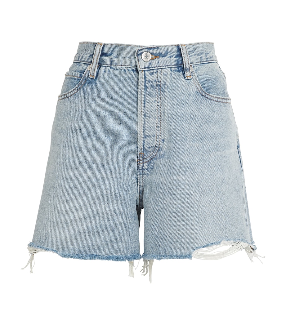 FRAME Womens The Everyday Denim Shorts Swindle Image 1