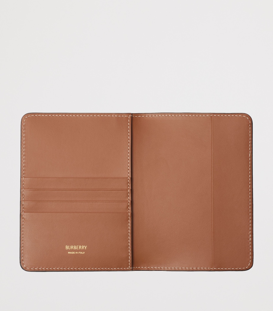 Check Passport Holder VNTG CHK/BRIAR BROWN Image 2