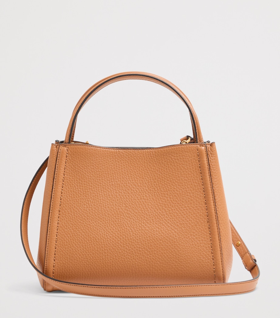 Medium Leather Alltime Top-Handle Bag BR9 Image 4