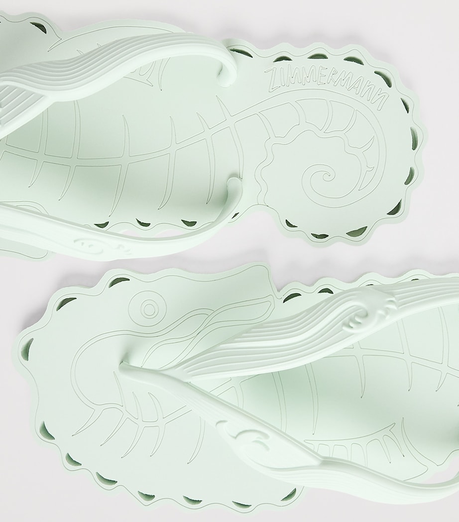 Zimmermann Seafoam Flip Flops Seafoam Image 5