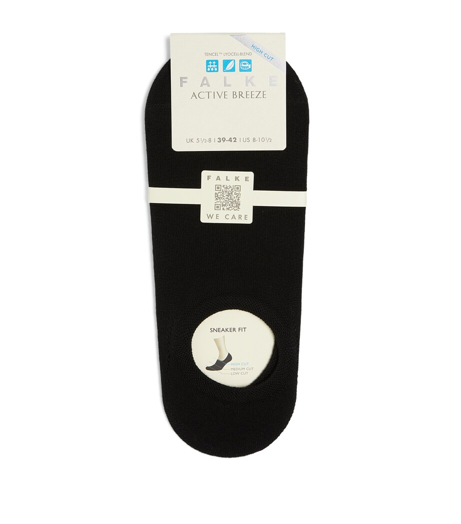 Active Breeze No Show Socks 3009 BLACK Image 1