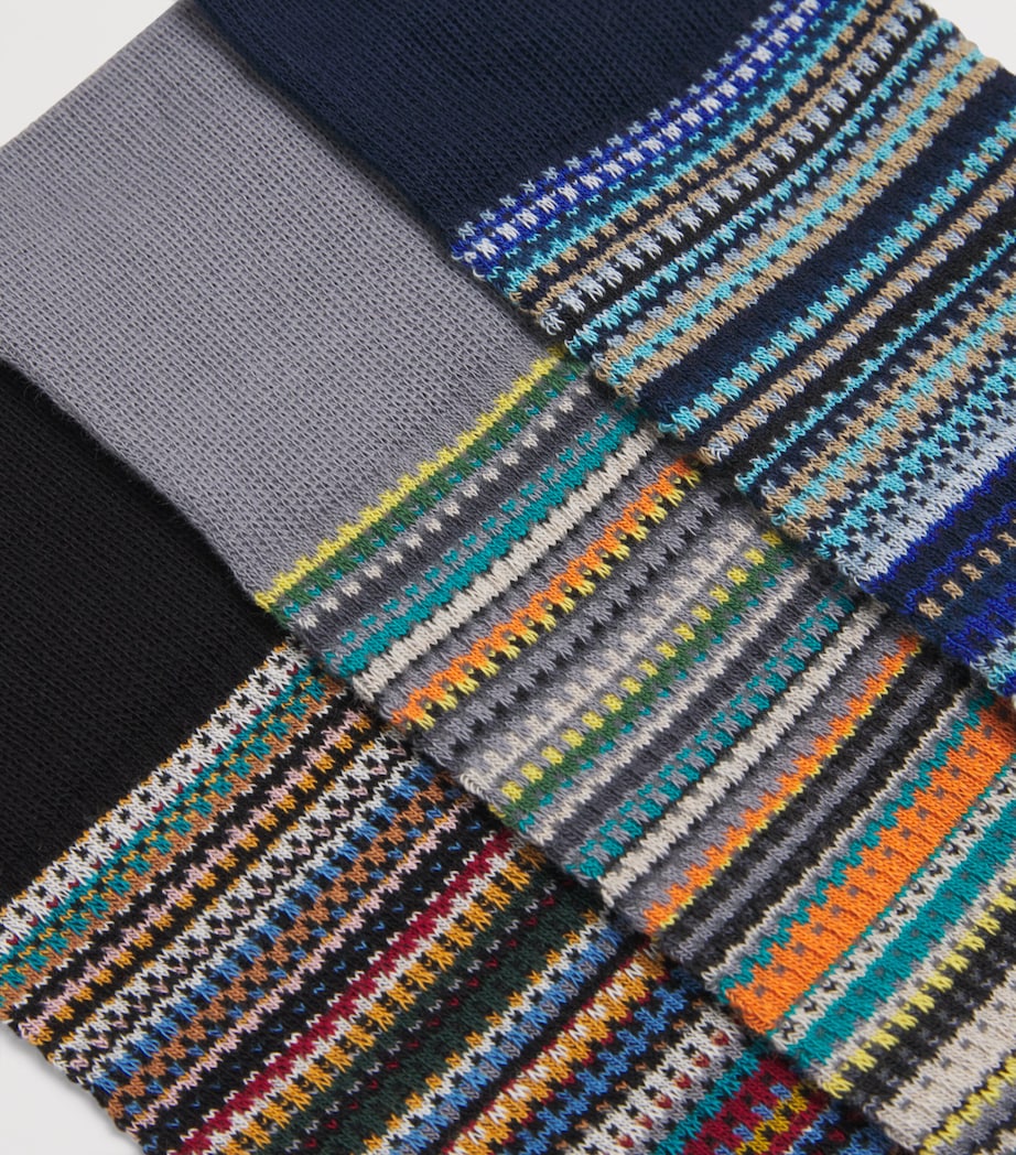 Cotton-Blend Socks (Pack of 3) MULTICOLOUR Image 3