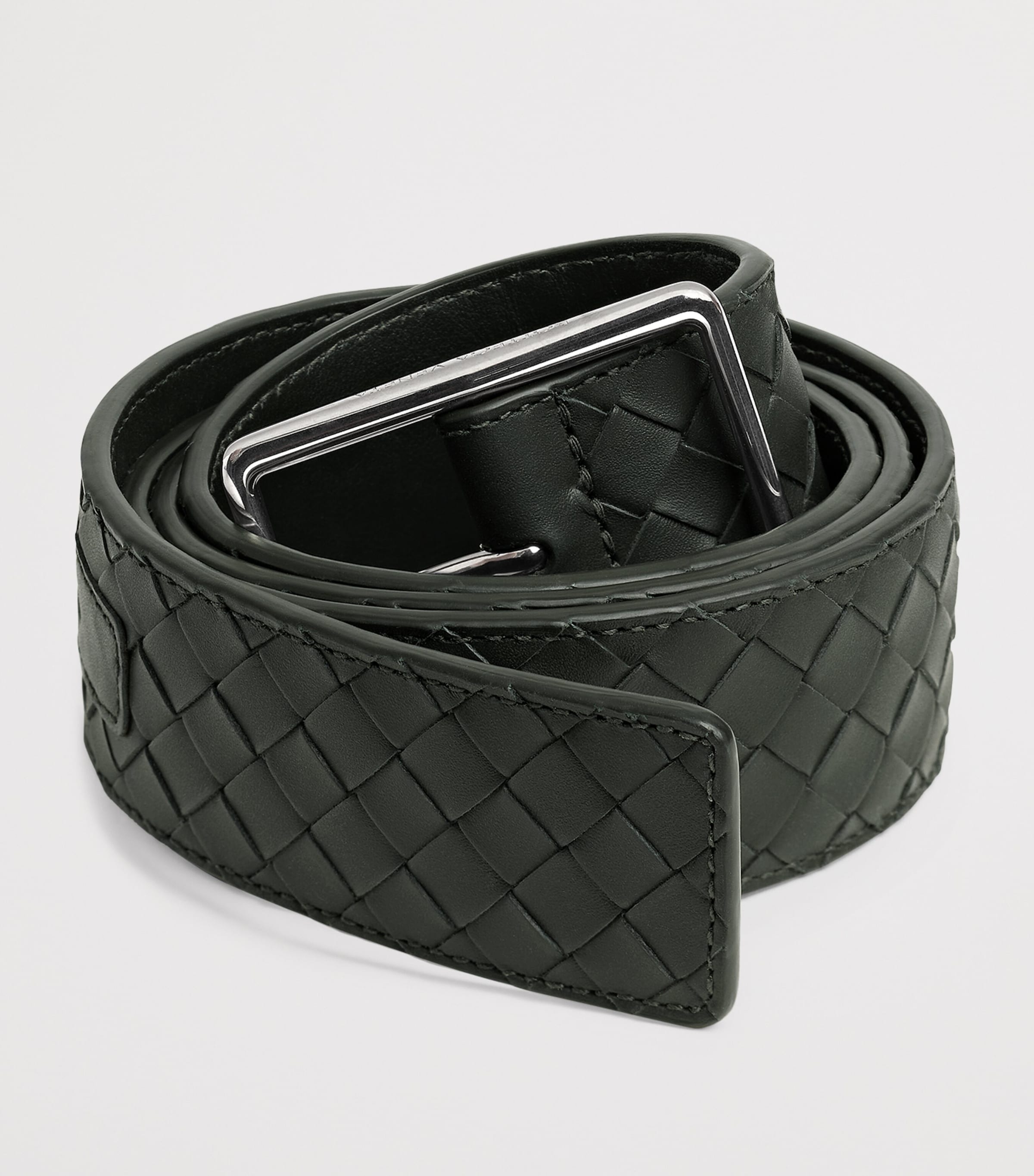 Leather Intrecciato Piccolo Belt 3009 Image 3
