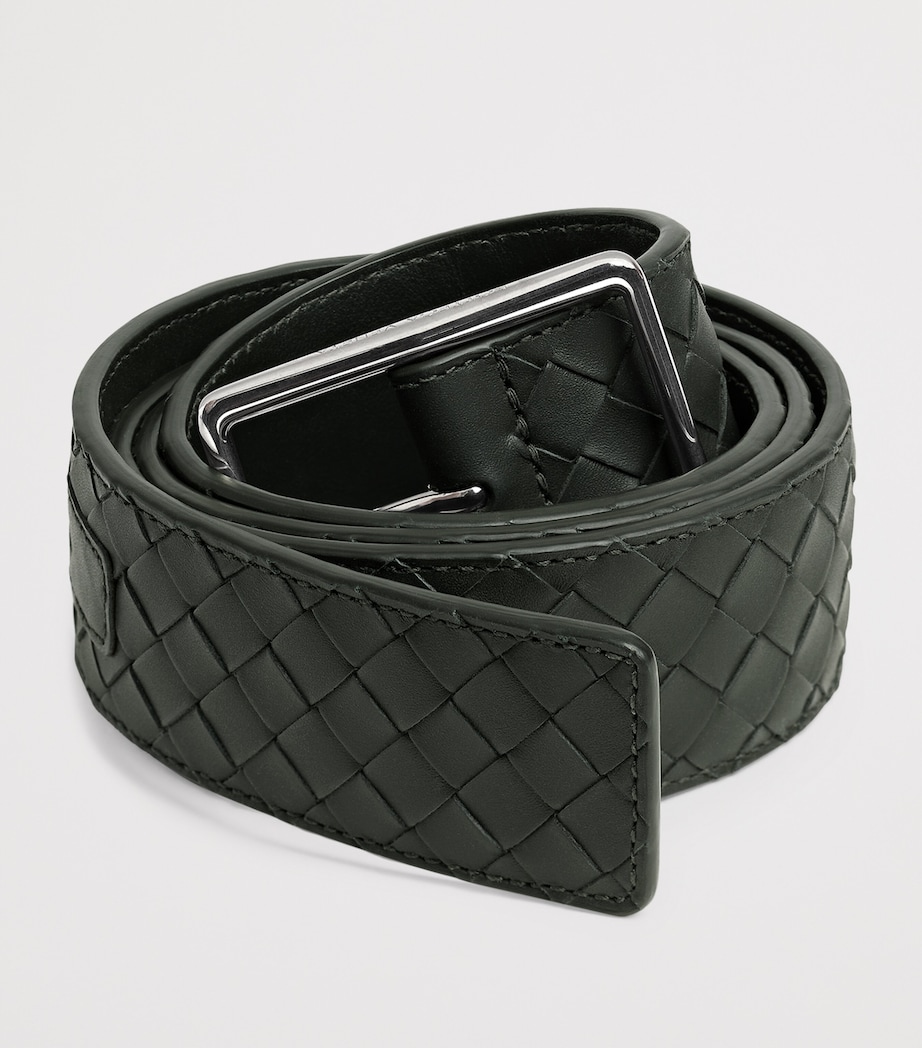 Leather Intrecciato Piccolo Belt 3009 Image 3