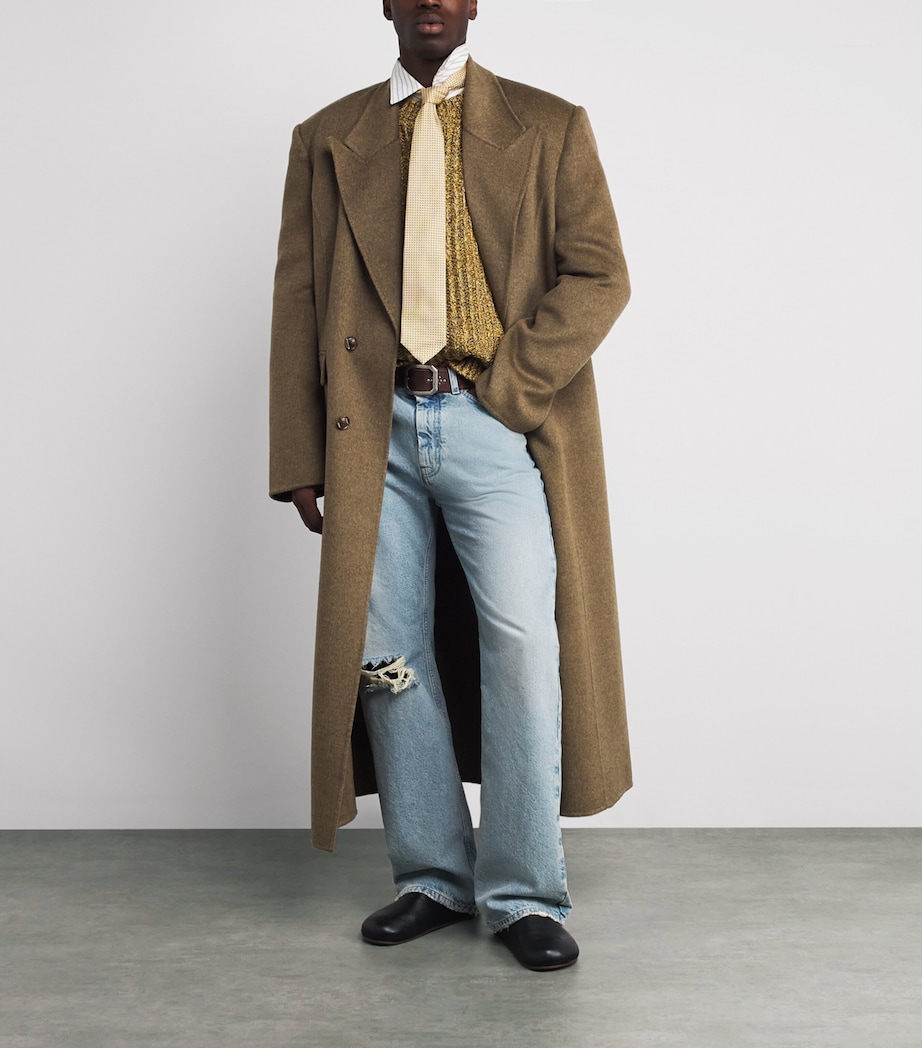 Ripped Straight Jeans INDIGO WASH Image 2