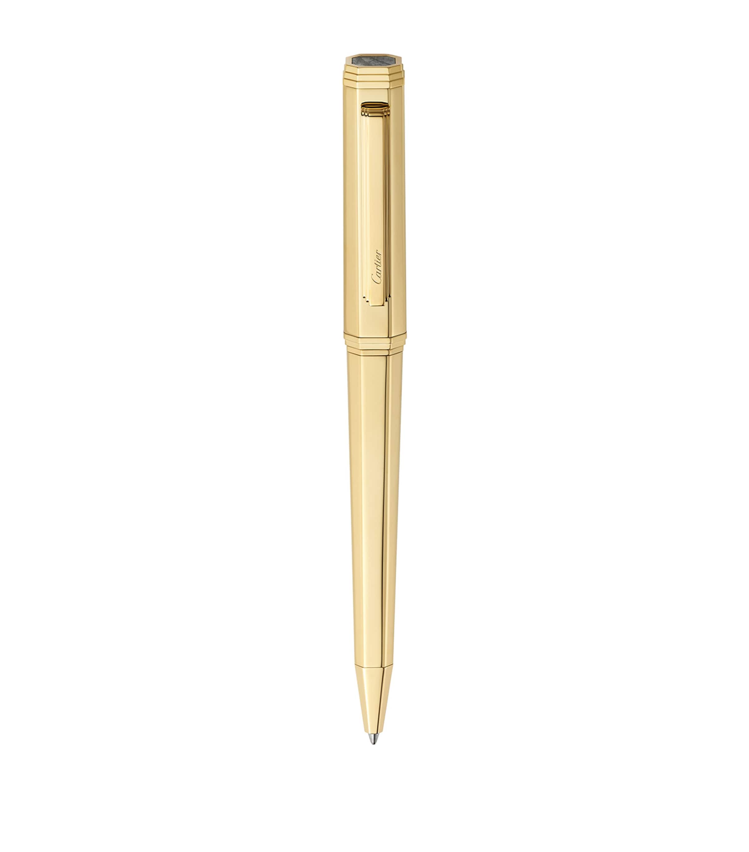Cartier Gold-Finish Vendôme Louis Cartier Ballpoint Pen Gold Image 1