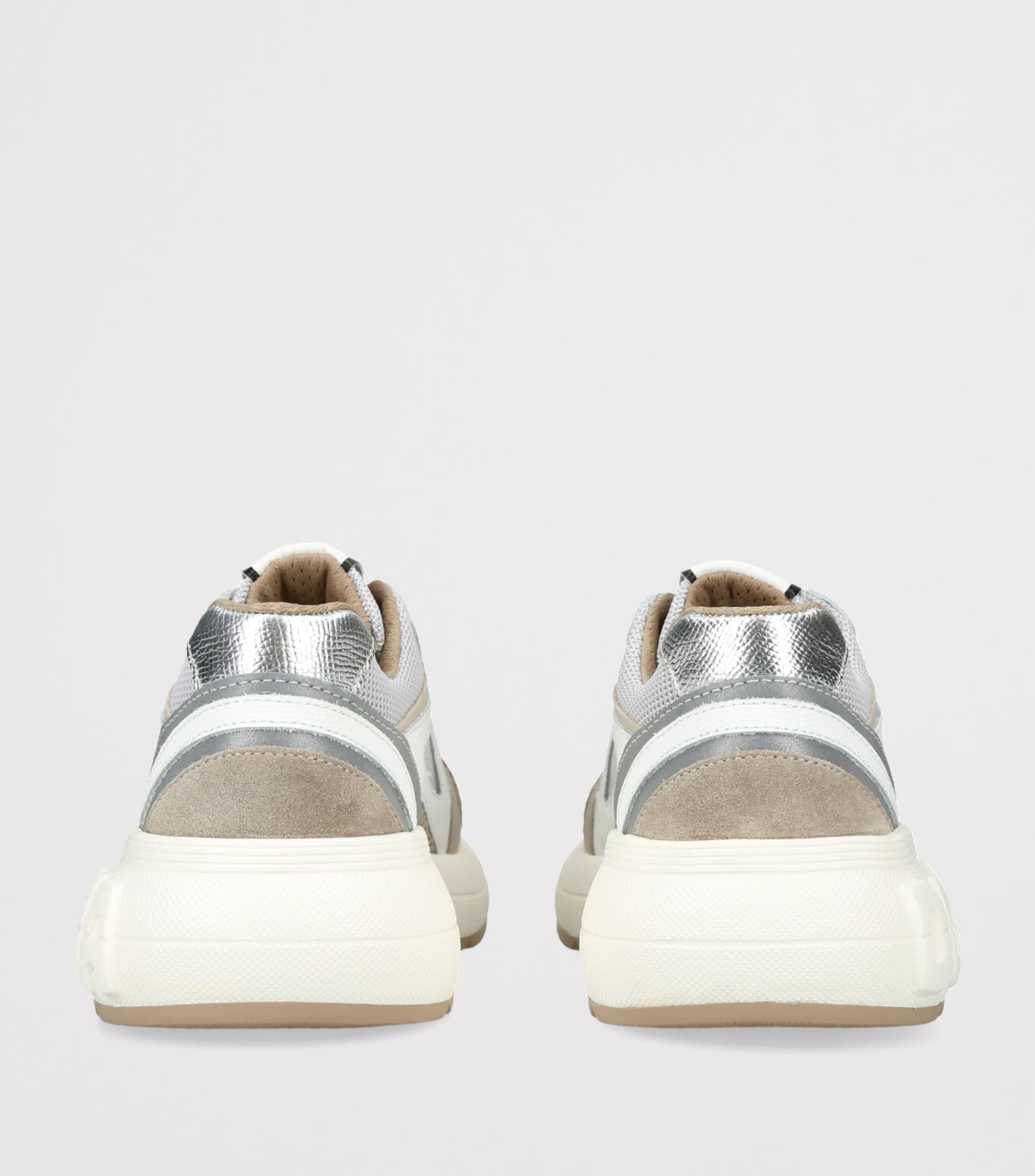 Mesh Drawstring Sneakers WHITE/OTH Image 2