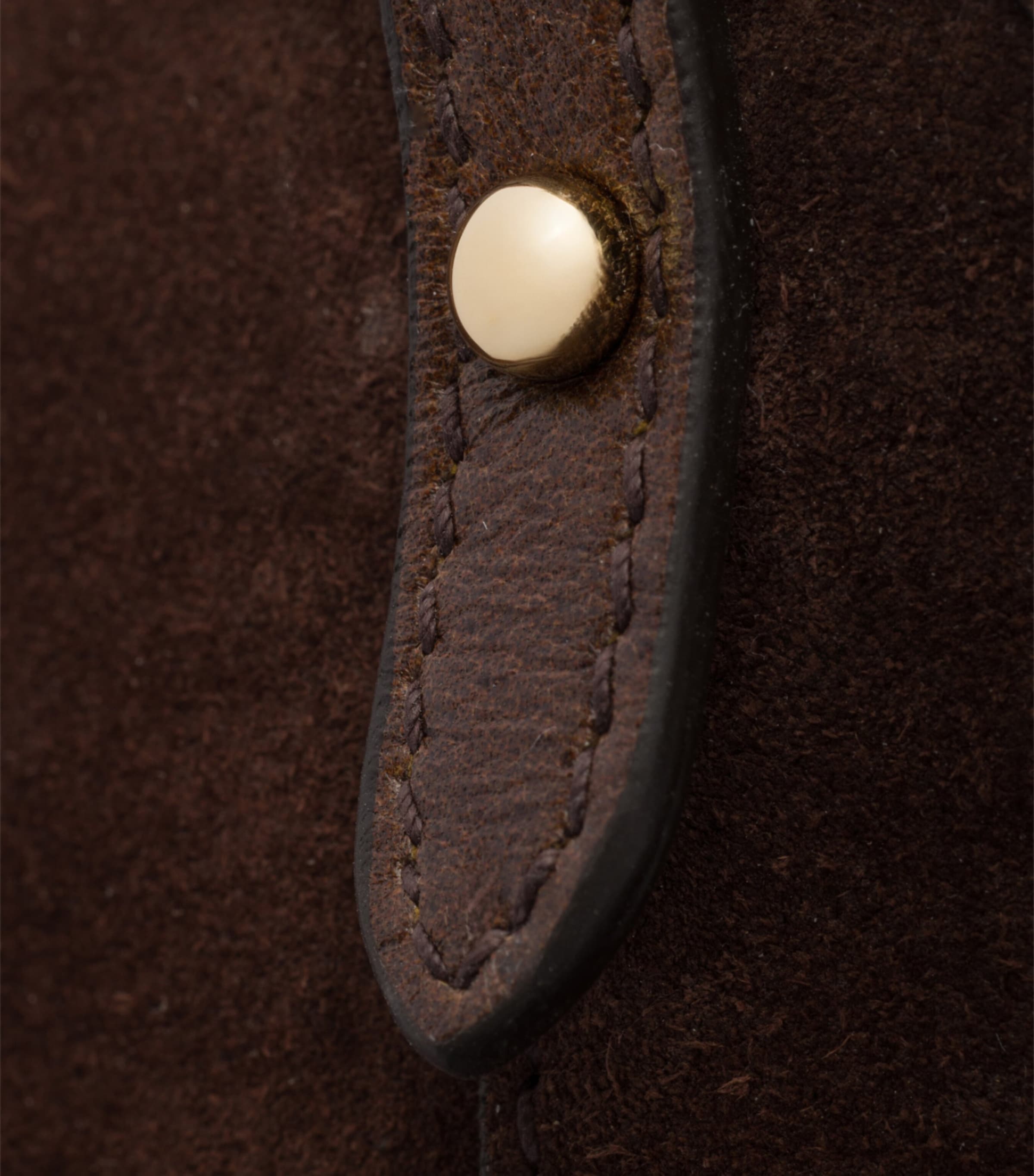 Prada Mini Suede Corsaire Shoulder Bag Brown Image 5