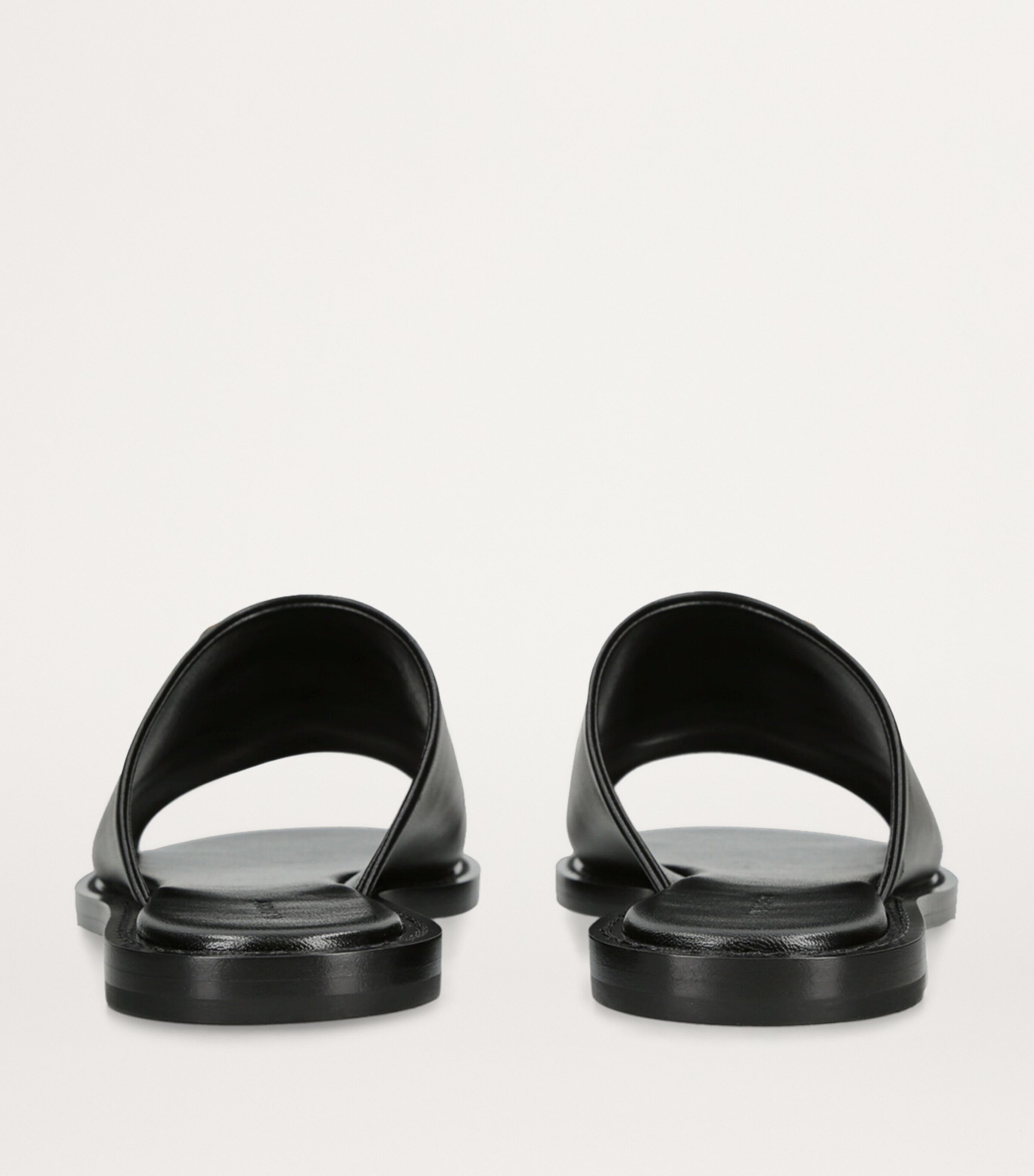 Leather 4G Liquid Sandals BLACK Image 2