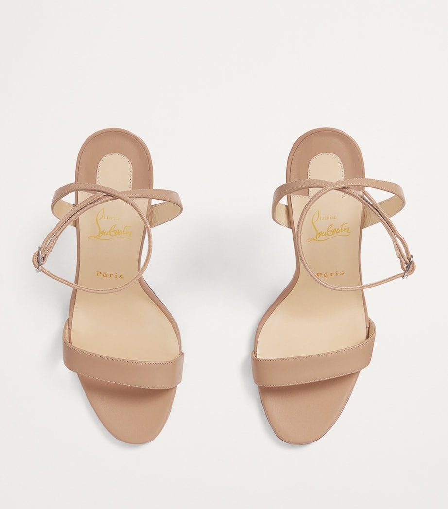 Loubigirl Nappa Leather Heeled Sandals 100 PK1A Image 3