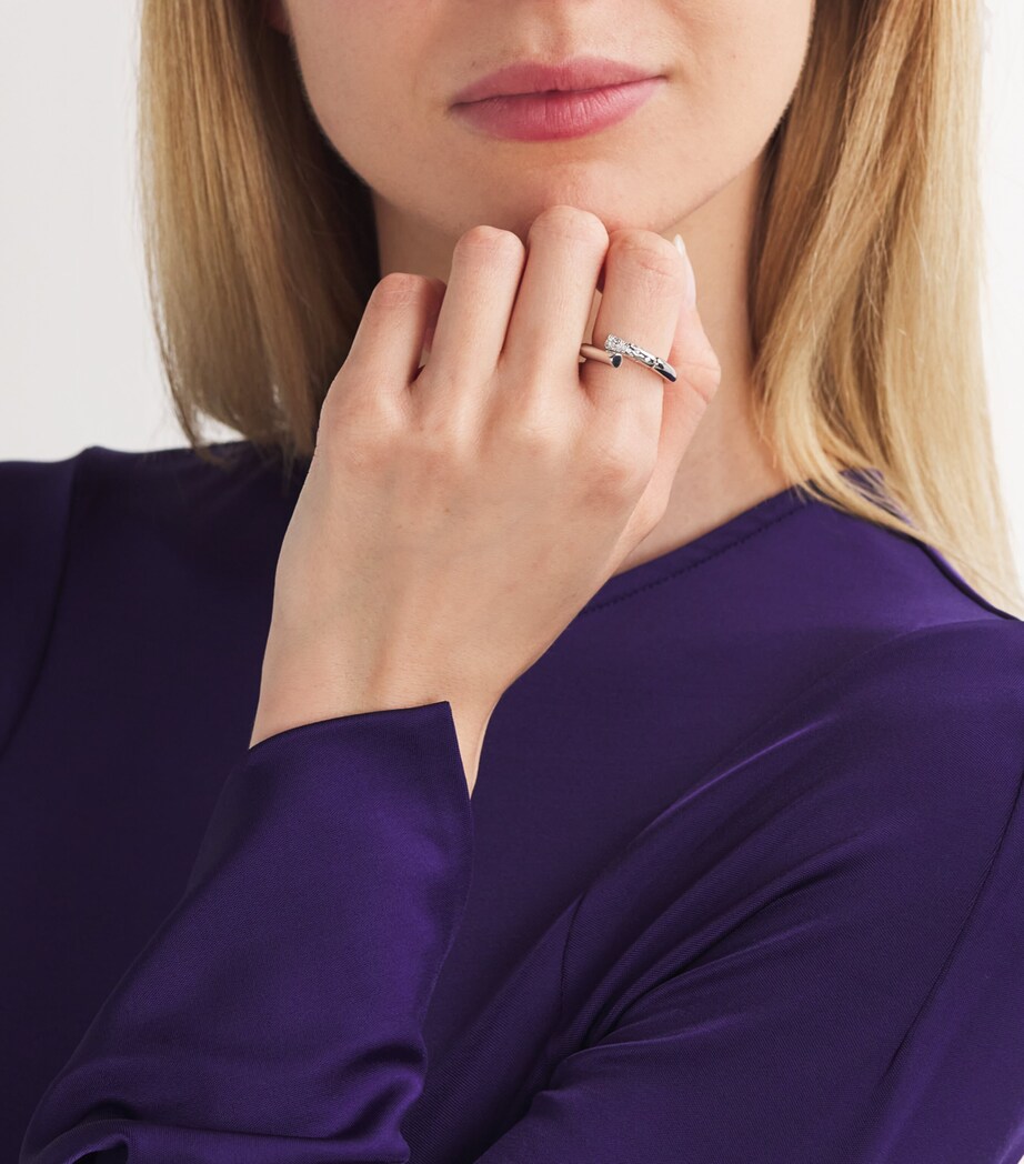 Tabayer White Gold and Diamond Oera Ring White Gold Image 2