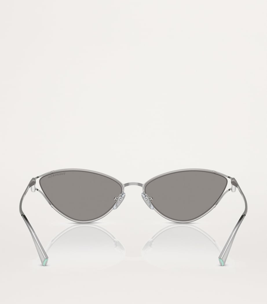 Metal Cat Eye Sunglasses 61956G Image 4