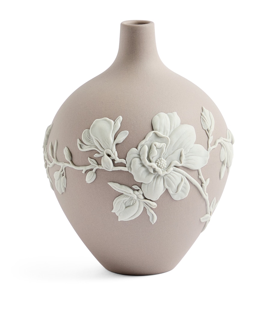 Magnolia Blossom Bud Vase (14cm) BROWN Image 1