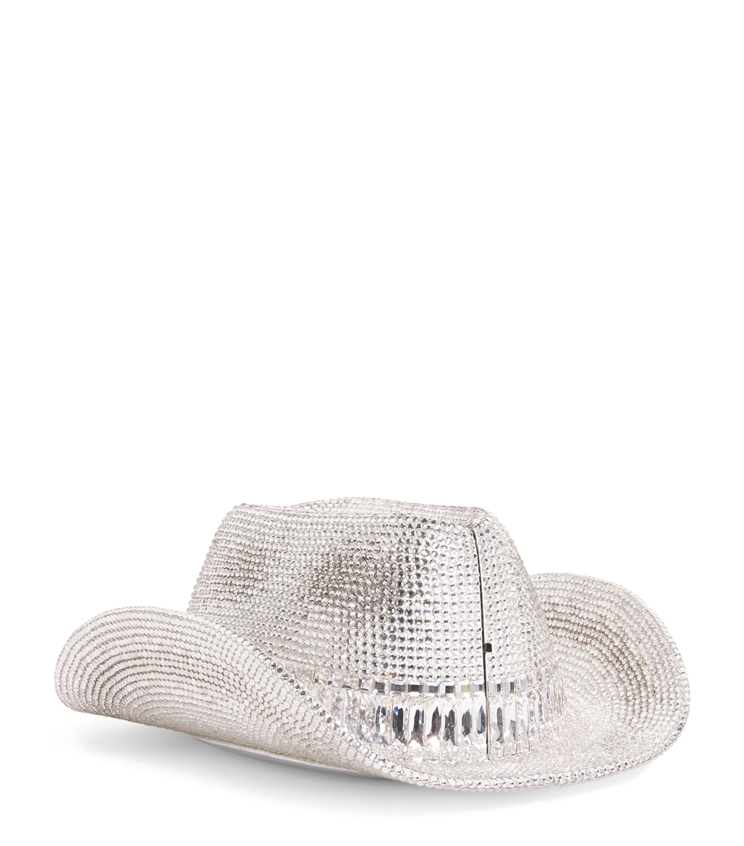 Judith Leiber Crystal Cowboy Hat Jane Clutch Bag | Women Bags | Clutch Bags | Designers | Judith Leiber