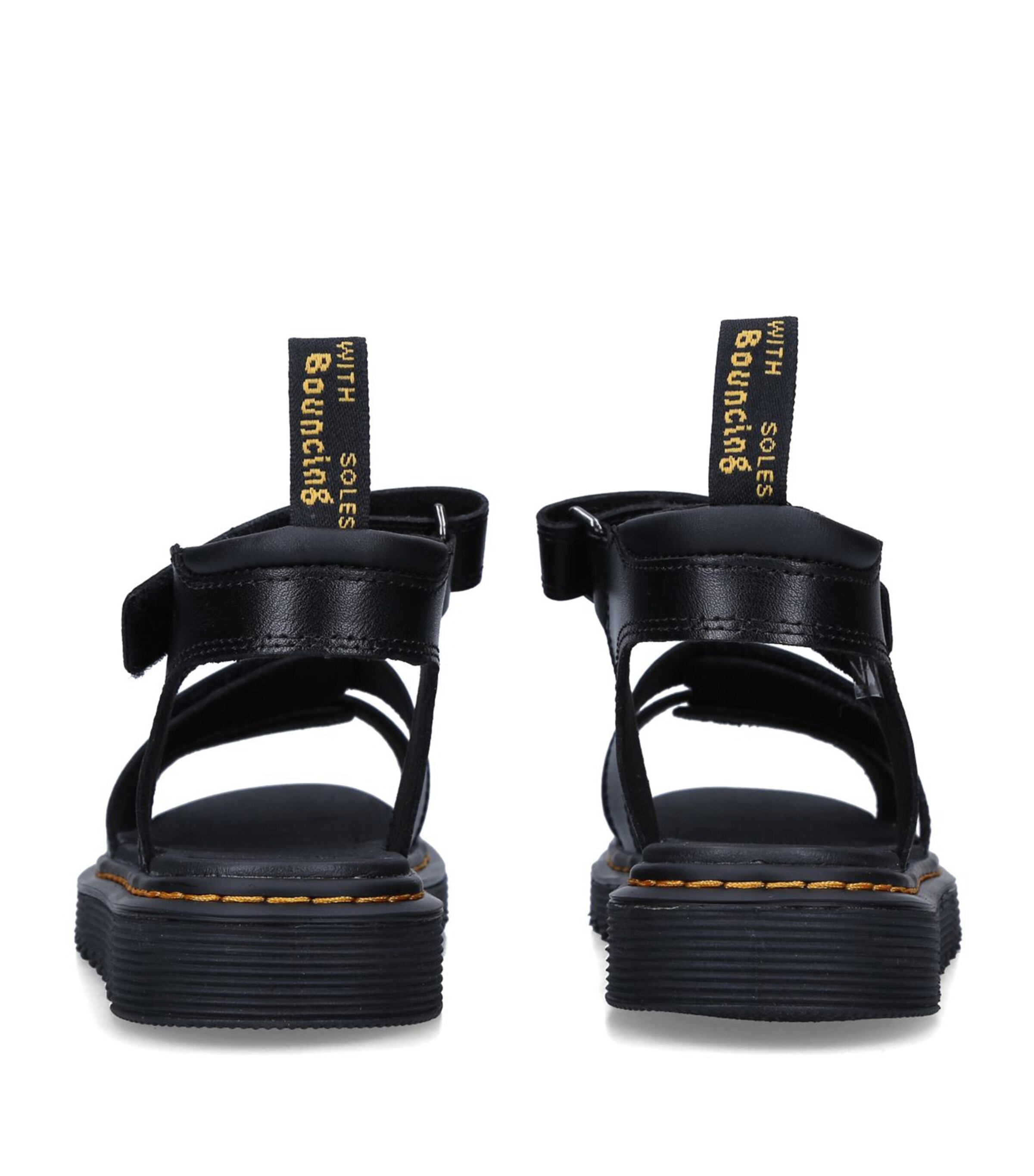 Dr. Martens Leather Klaire Junior Sandals Black Image 2