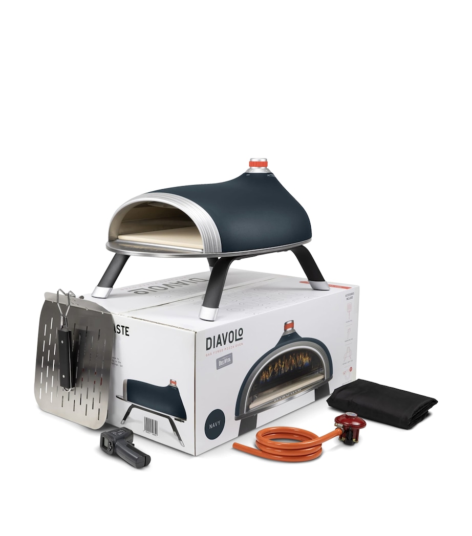 Portable Gas Diavolo Pizza Oven NAVY Image 6
