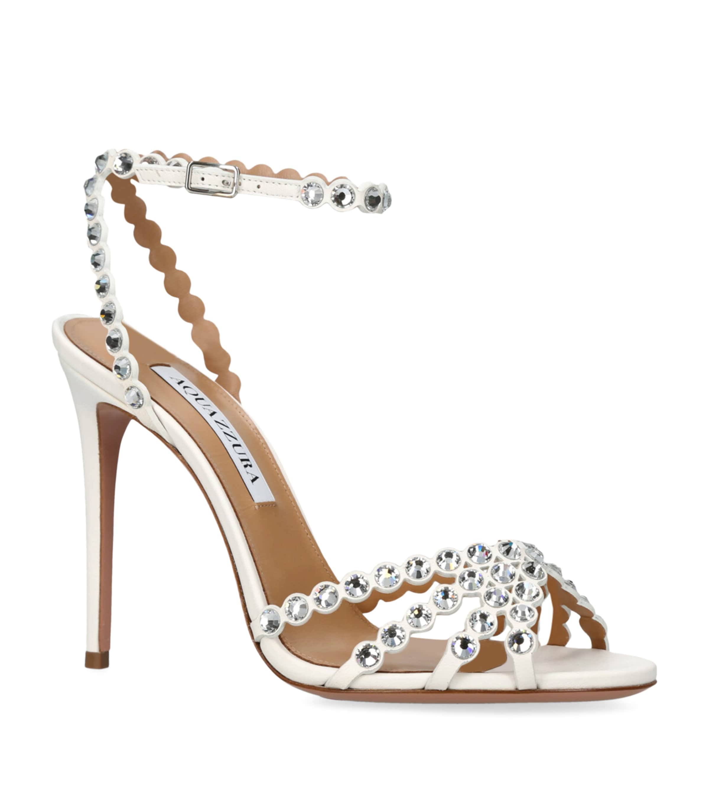 Leather Tequila Sandals 105 WHITE Image 1