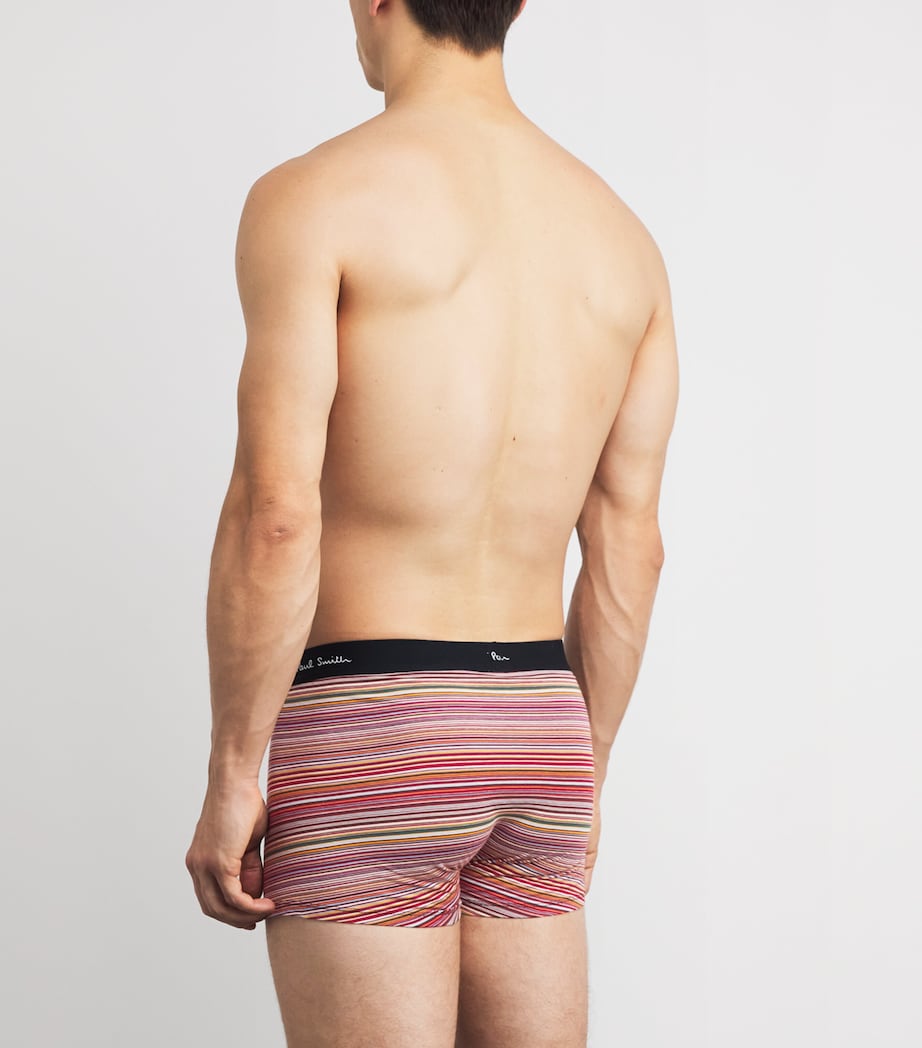 Stretch-Organic Cotton Trunks (Pack of 3) 1A MUTICOLOUR Image 3