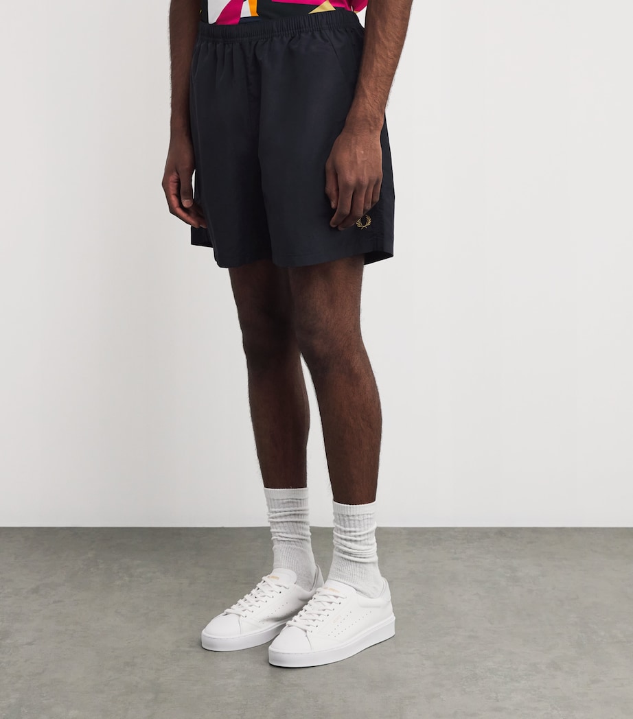 Taslan Tennis Shorts 102-BLACK Image 3