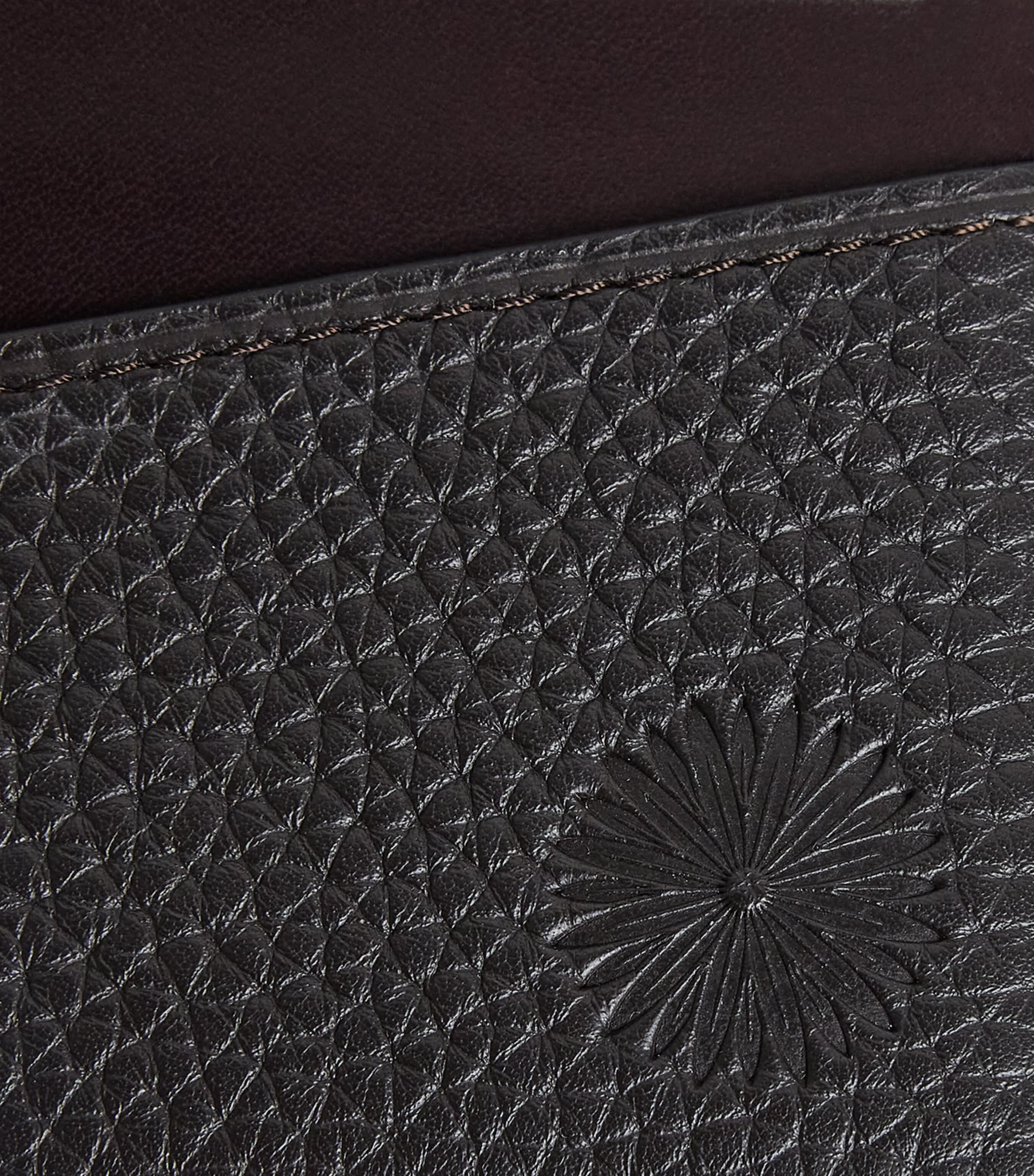 Purdey Leather Featherburst Card Holder Dbr Image 3