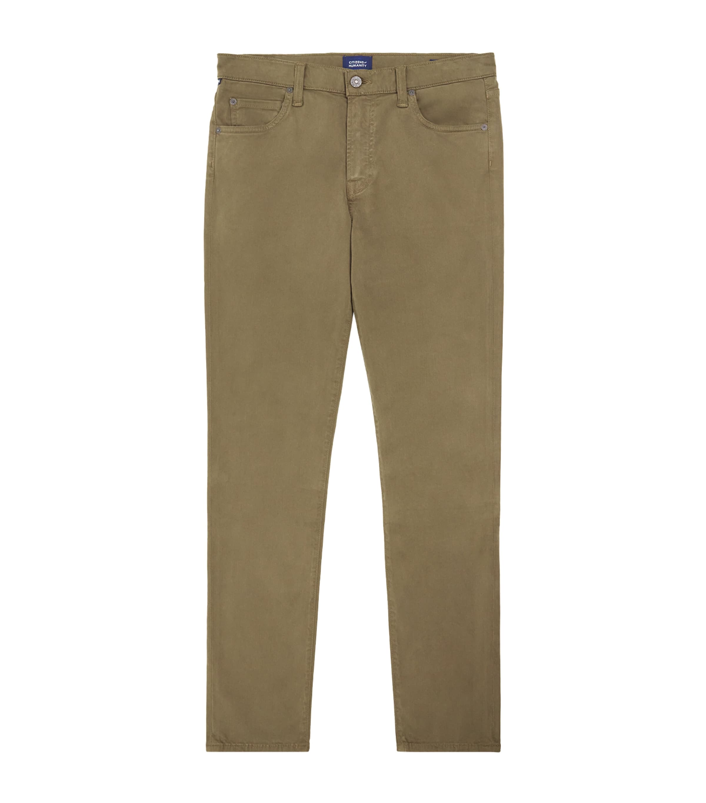 Citizen Of Humanity London Tapered Slim Trousers In Green