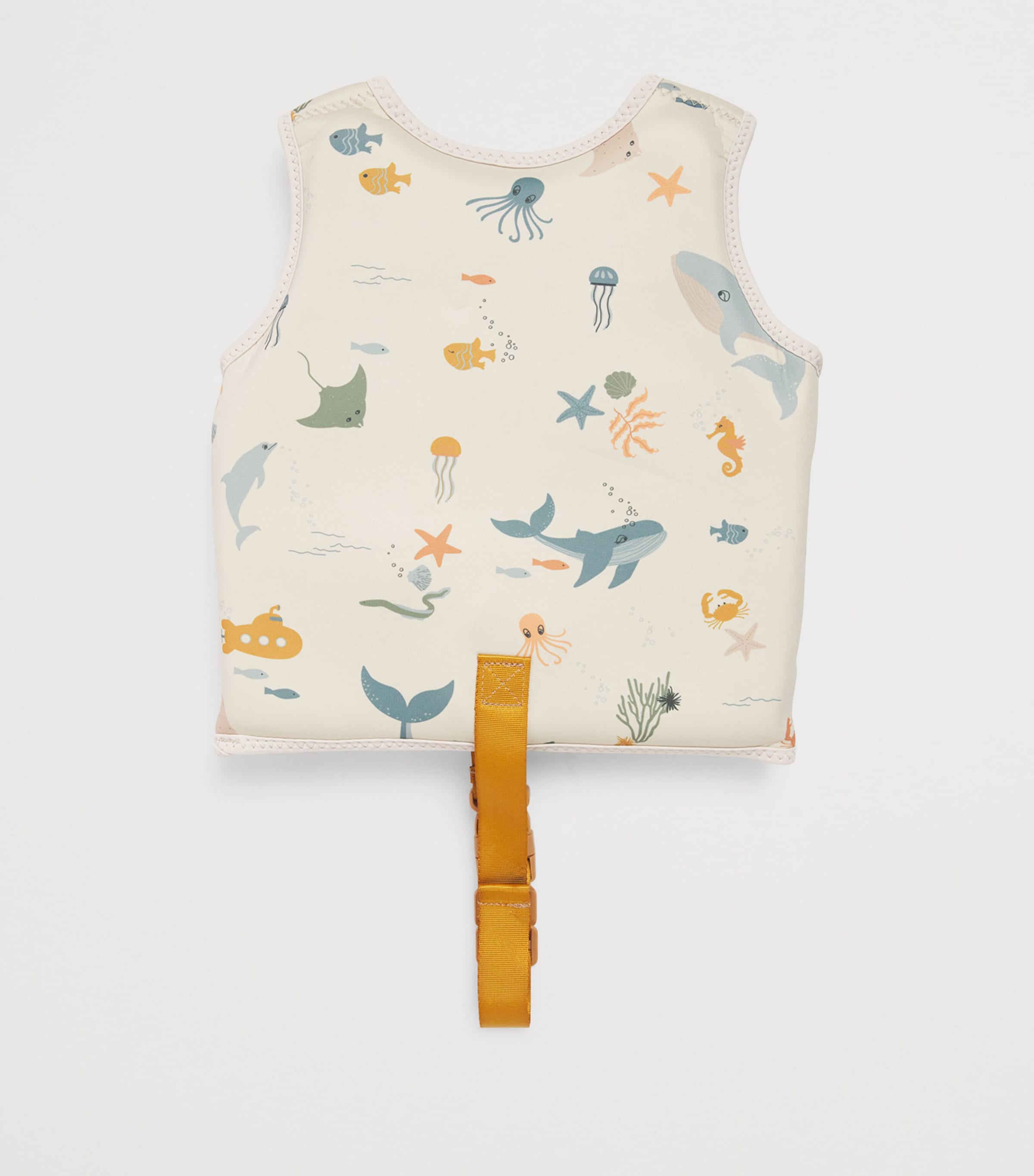 Liewood Printed Dove Swim Vest (12-36 Months) Sea Creature/sandy Image 2