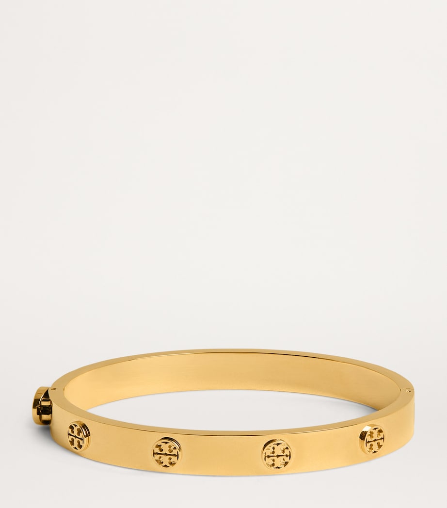 Miller Stud Hinge Bangle TORY GOLD Image 3